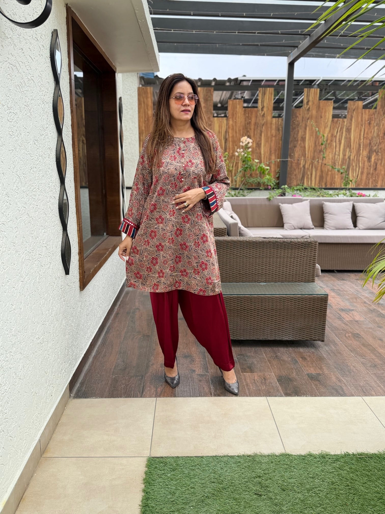 Vogue Modal Silk Suit