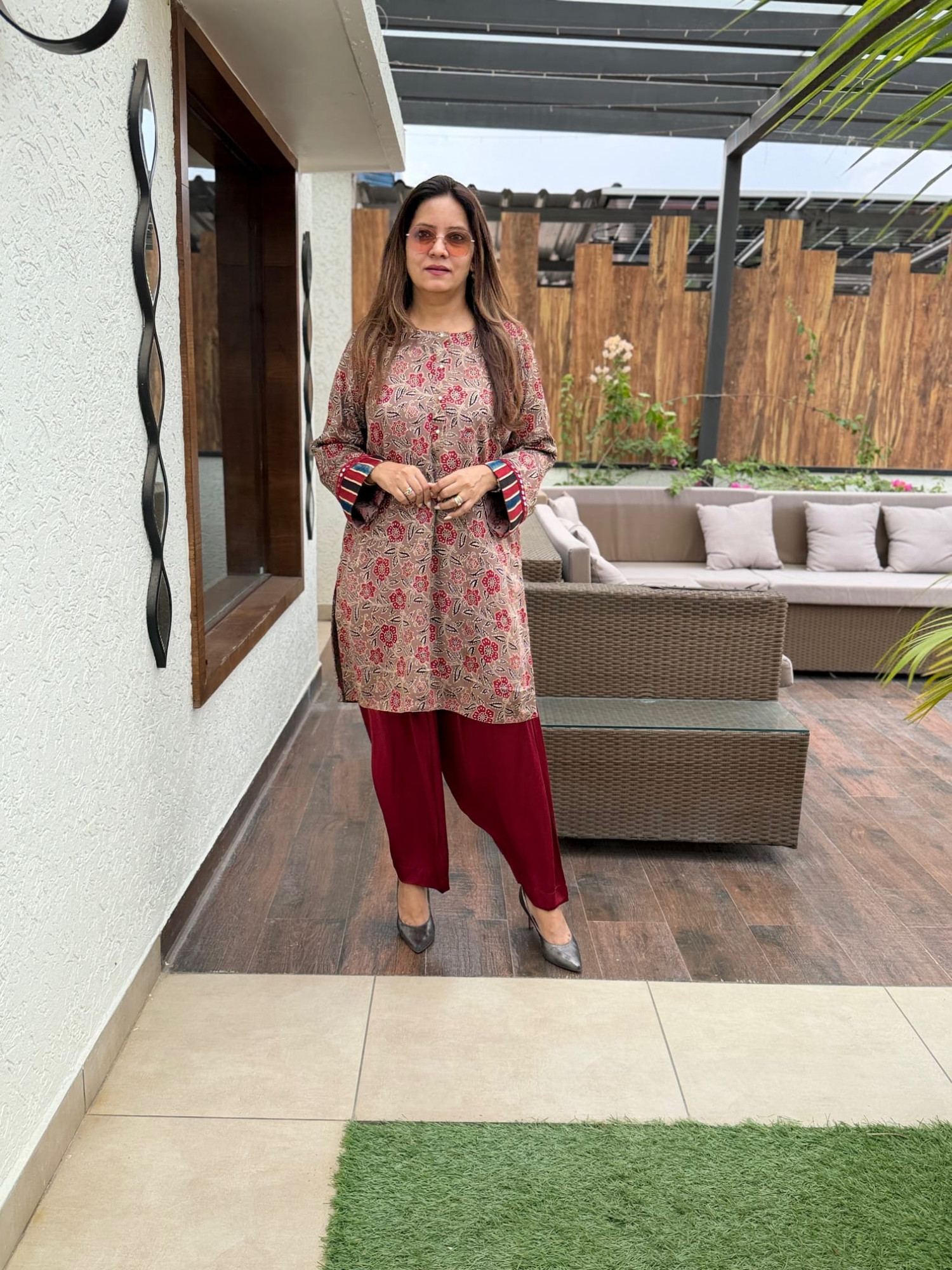 Vogue Modal Silk Suit