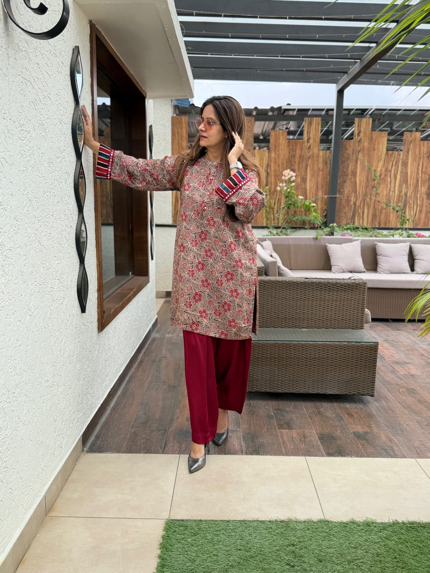 Vogue Modal Silk Suit