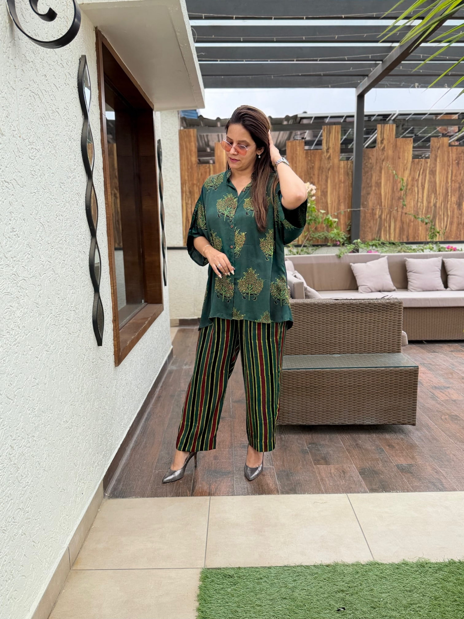 Melody Modal Silk Suit