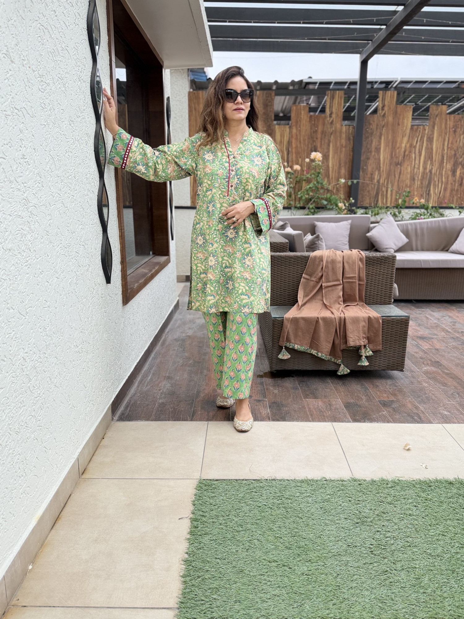 Vibhuti Cotton Suit