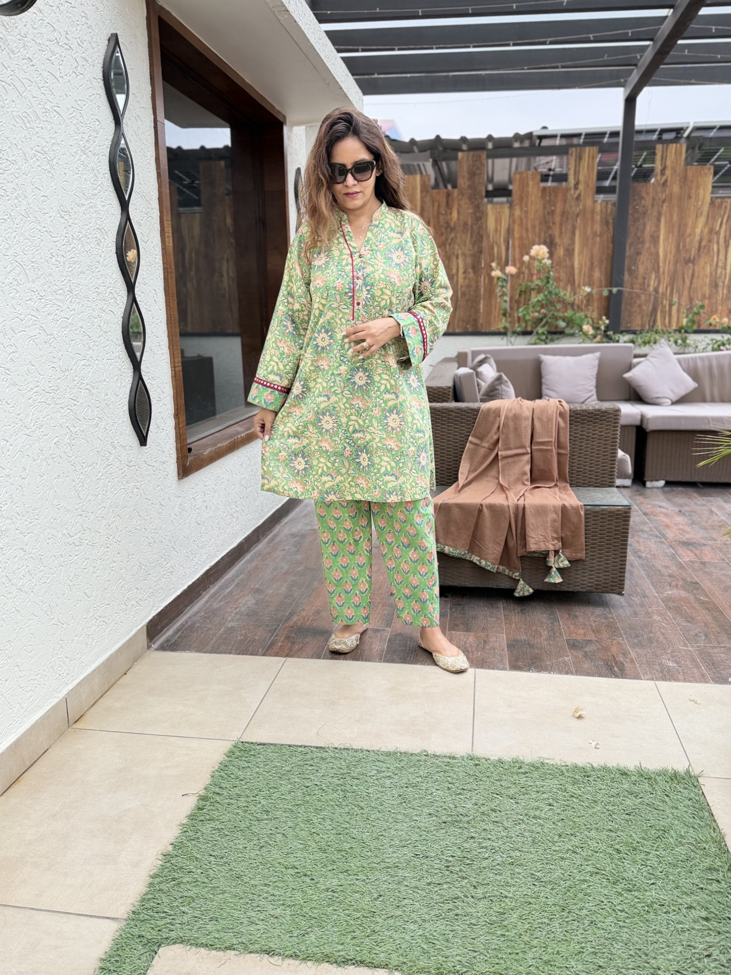 Vibhuti Cotton Suit