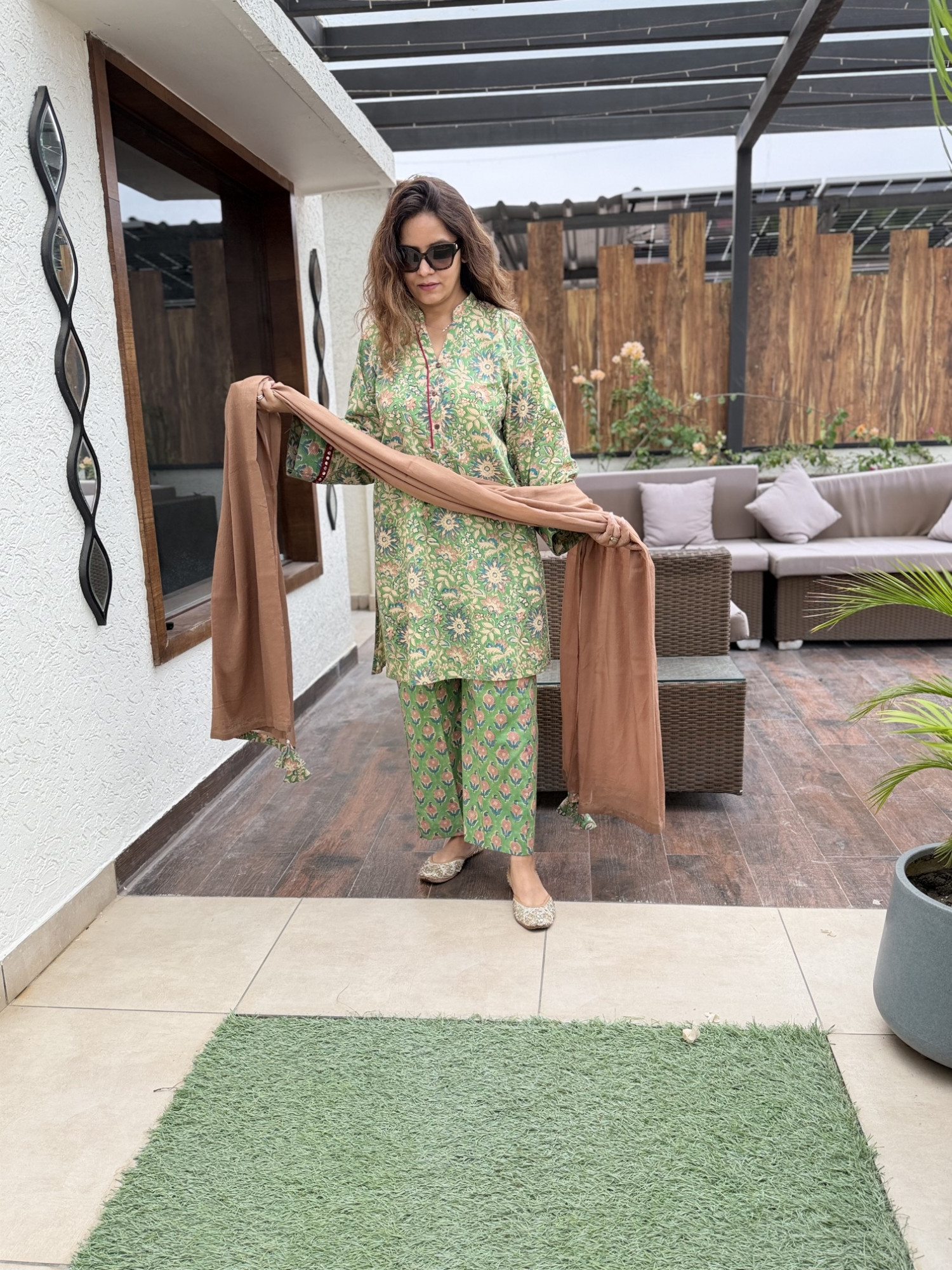 Vibhuti Cotton Suit