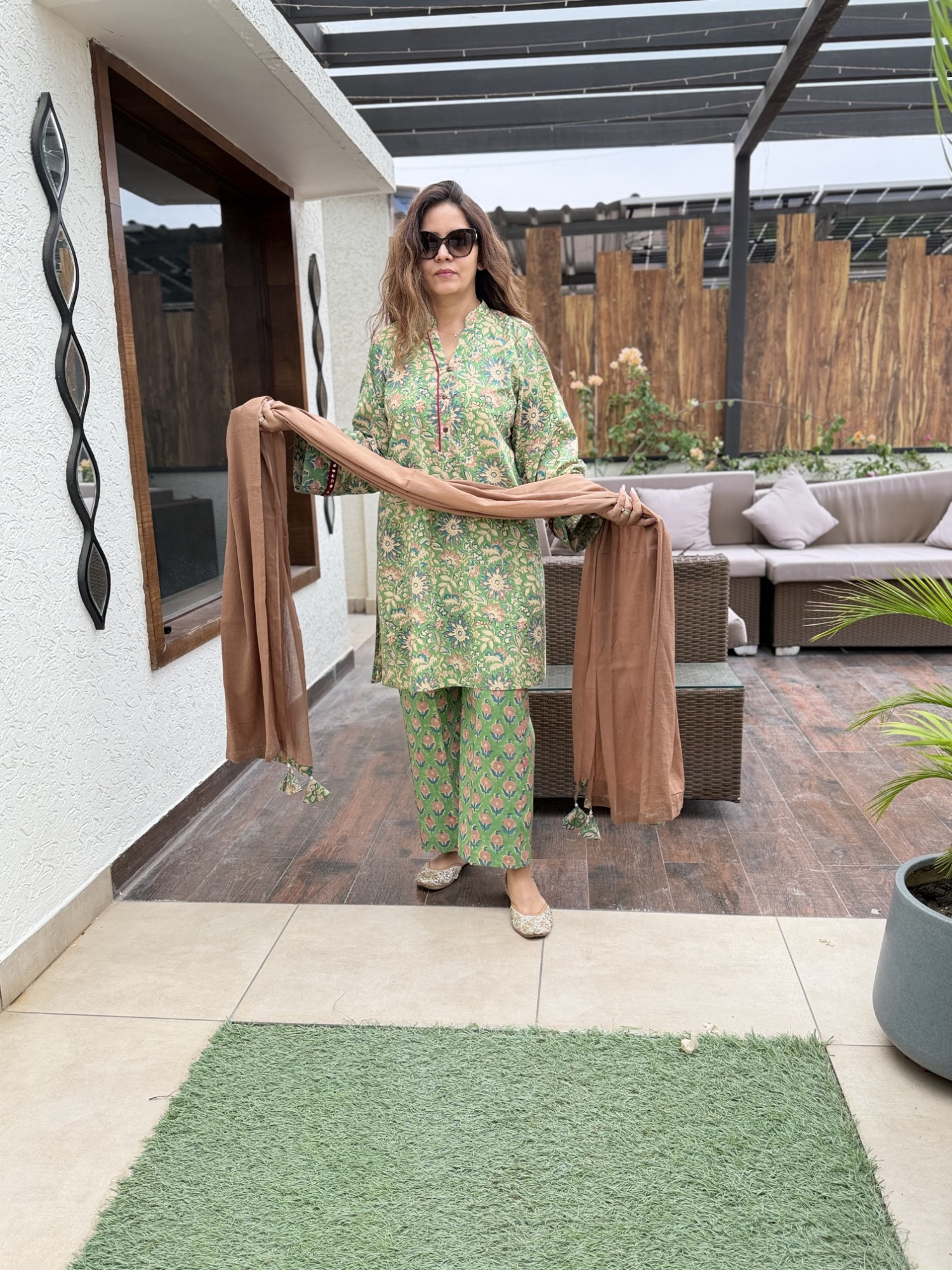 Vibhuti Cotton Suit