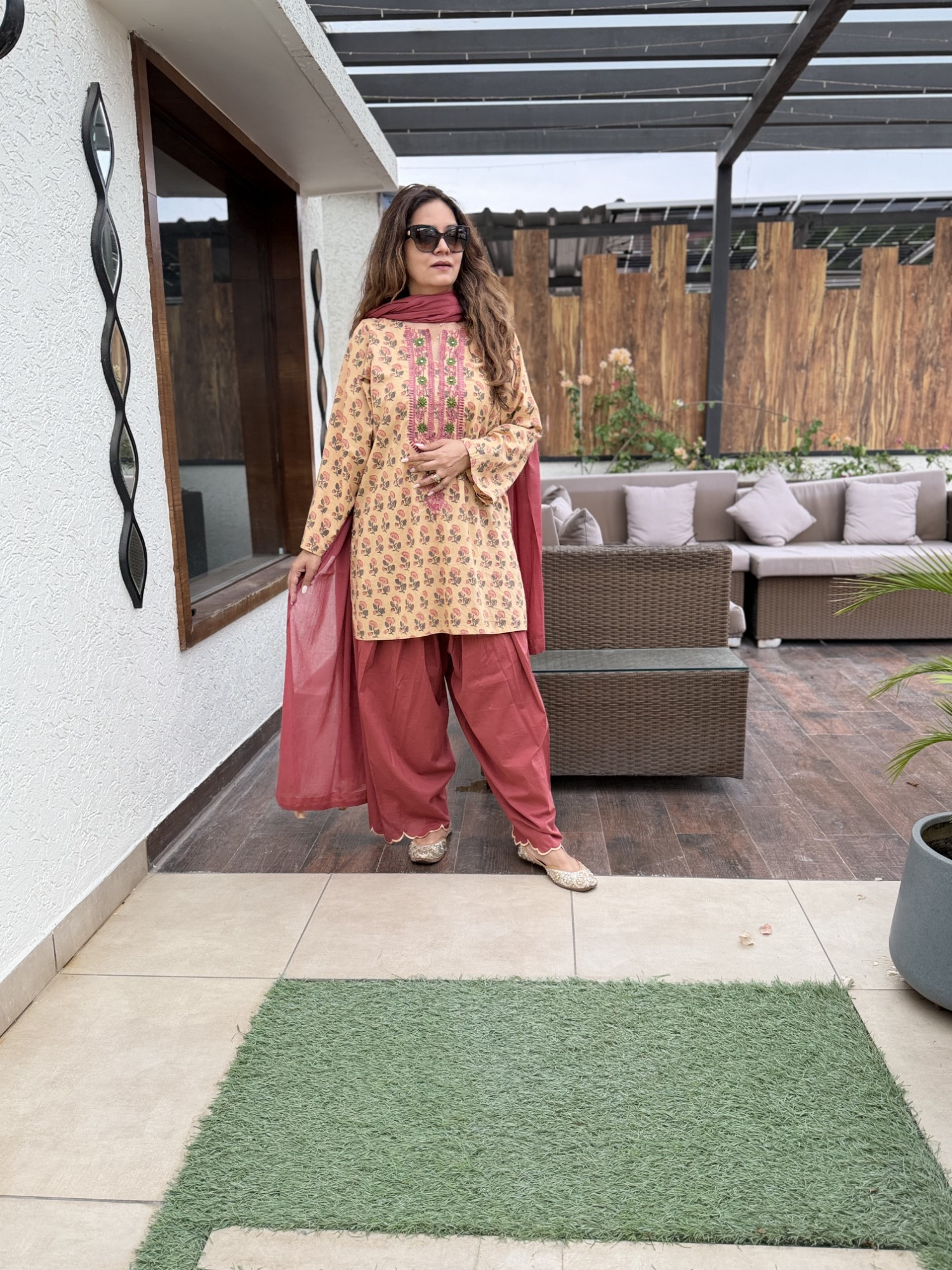 Sana Cotton Suit