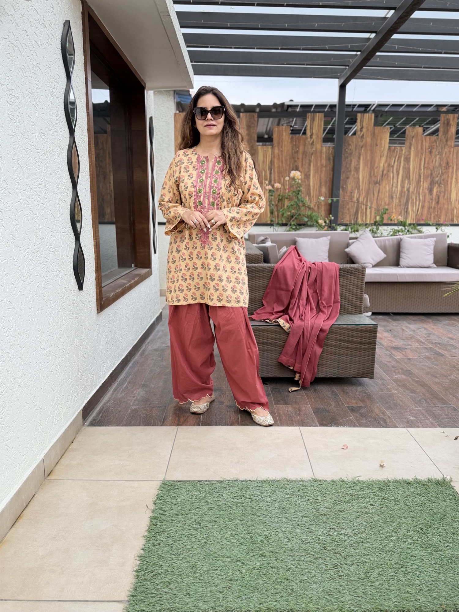 Sana Cotton Suit