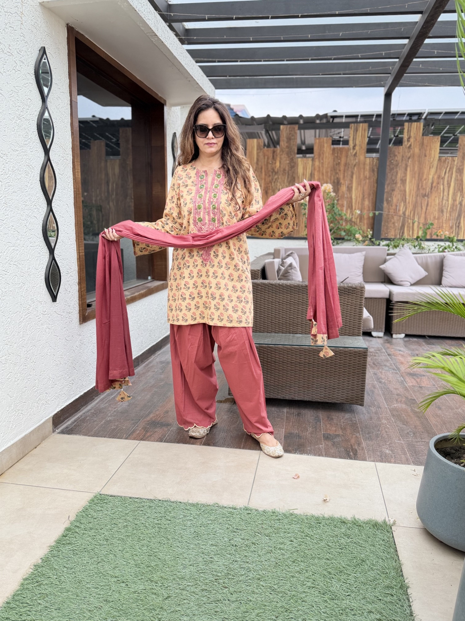 Sana Cotton Suit