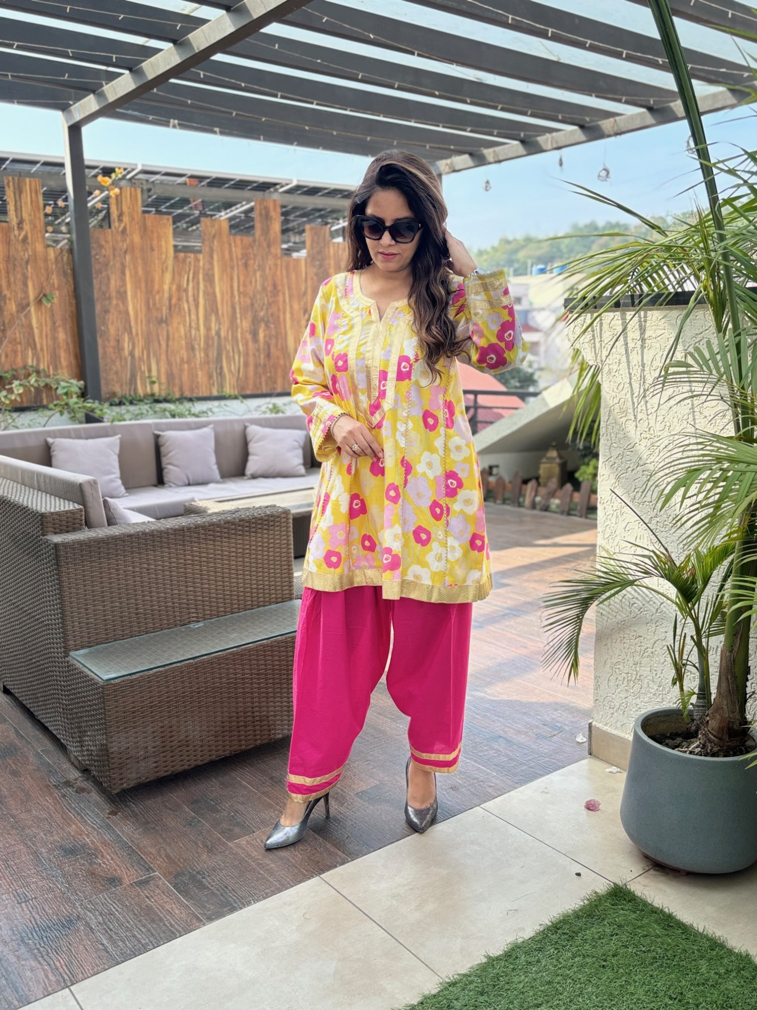 Manjari Chanderi Suit