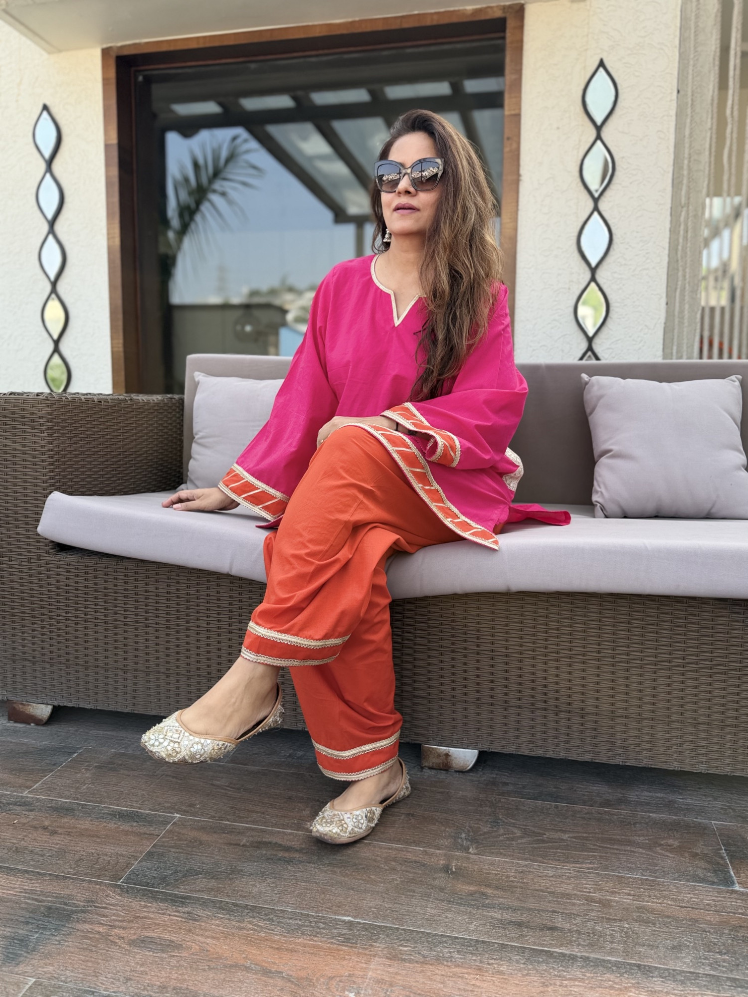 Vintage Rose Suit