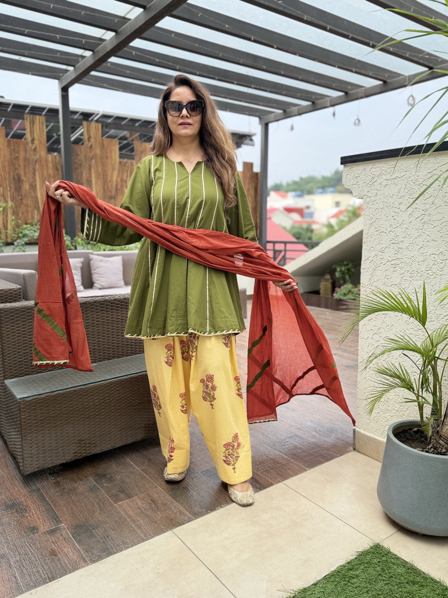 Anuja Cotton Suit