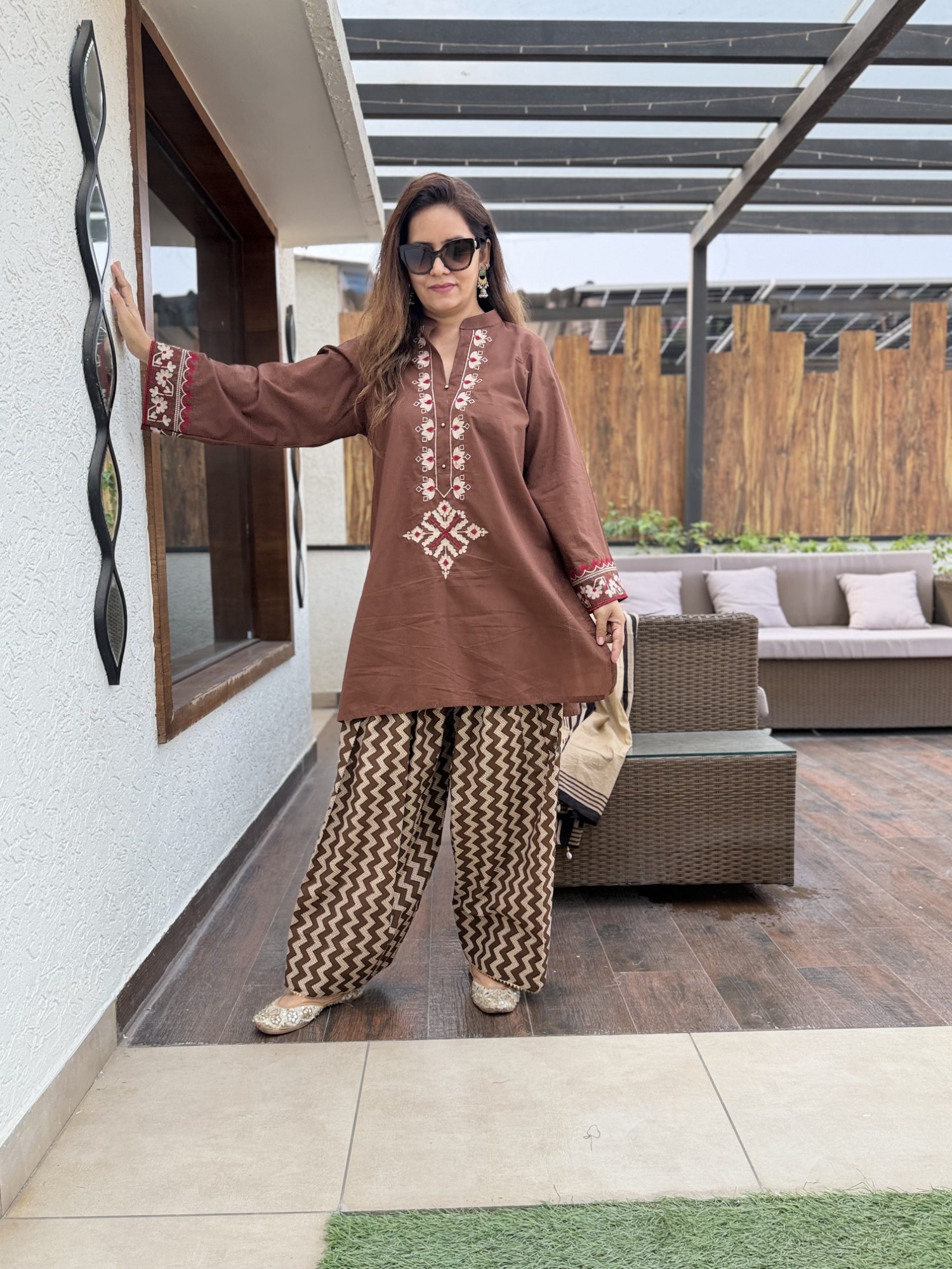 Brown Elegance Suit