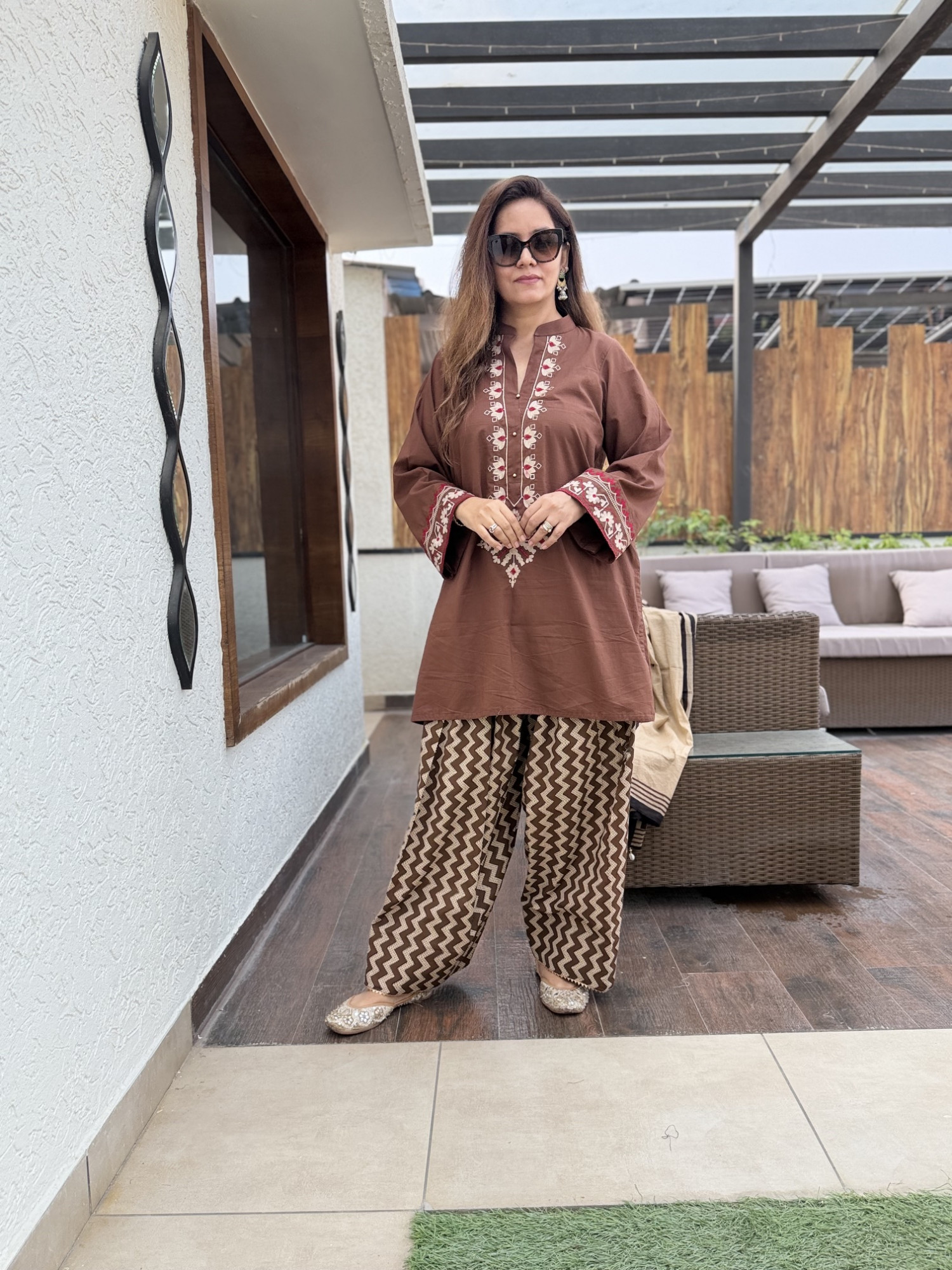 Brown Elegance Suit