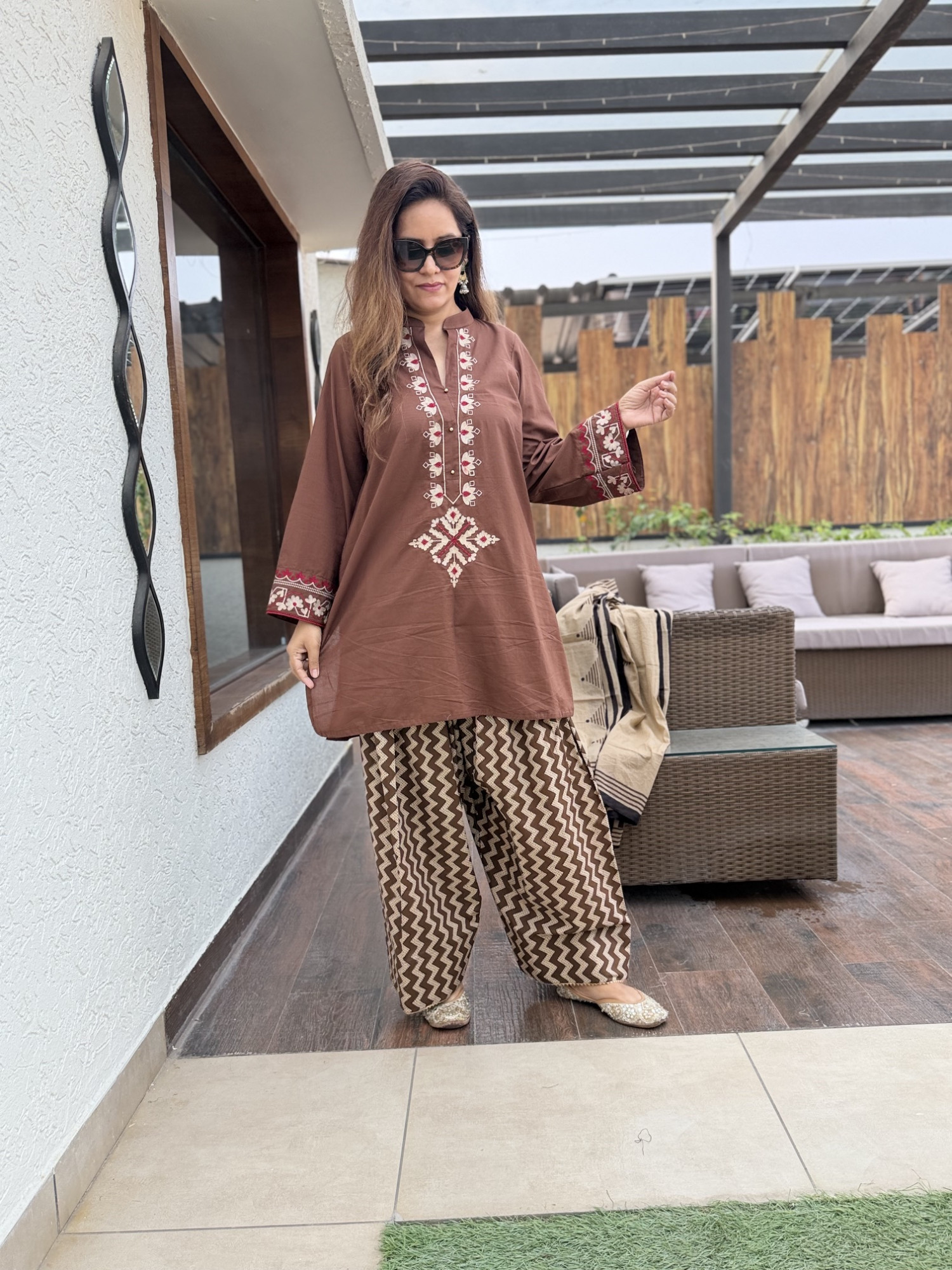 Brown Elegance Suit