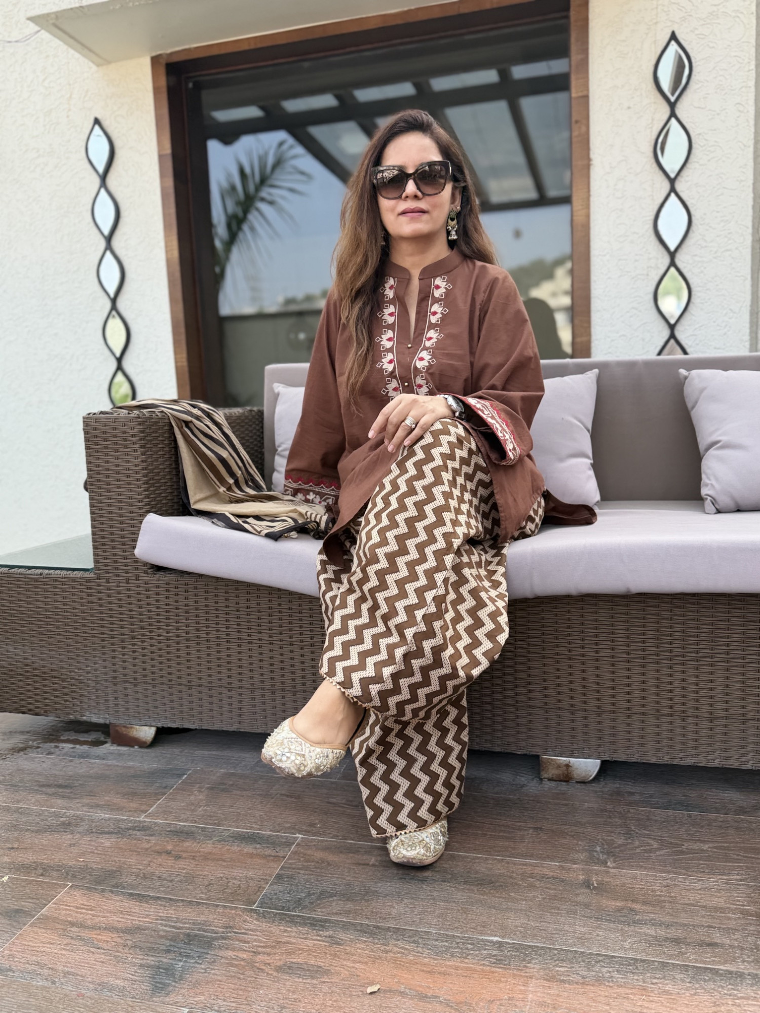 Brown Elegance Suit