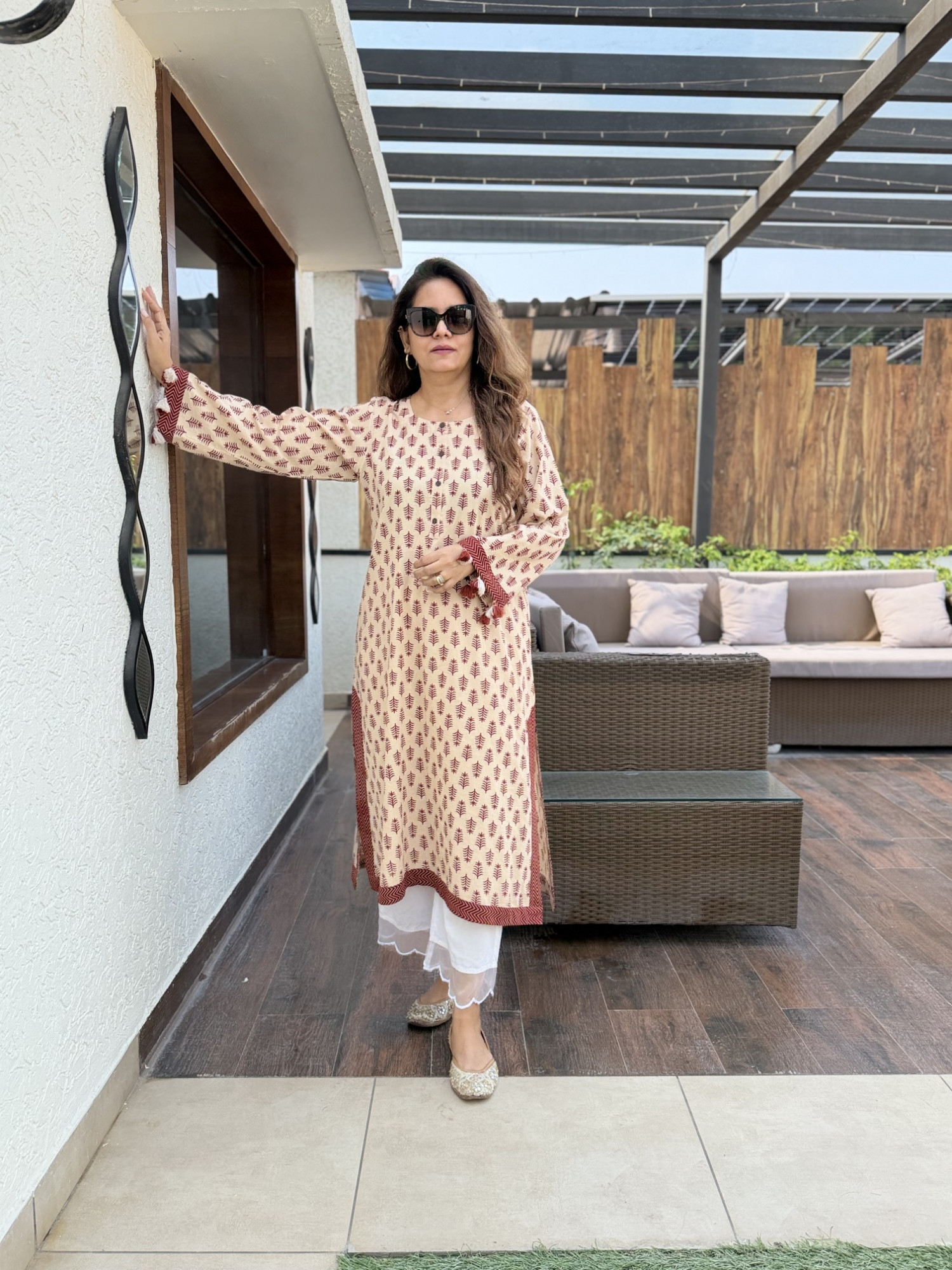 Nazakat Cotton Kurta