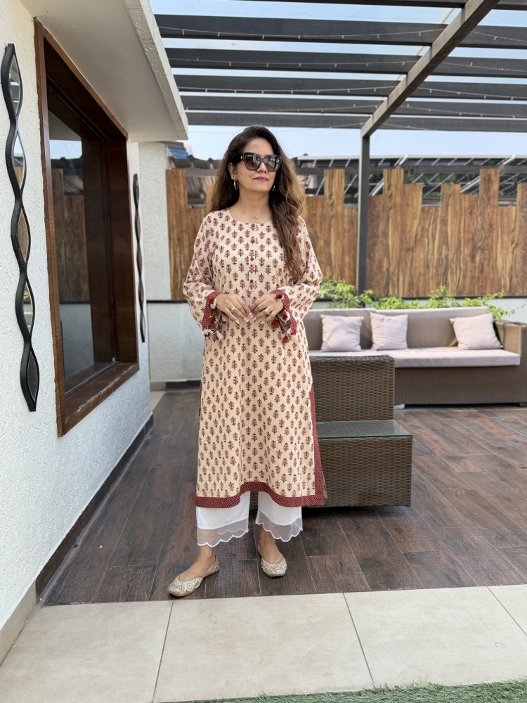 Image of Nazakat Cotton Kurta