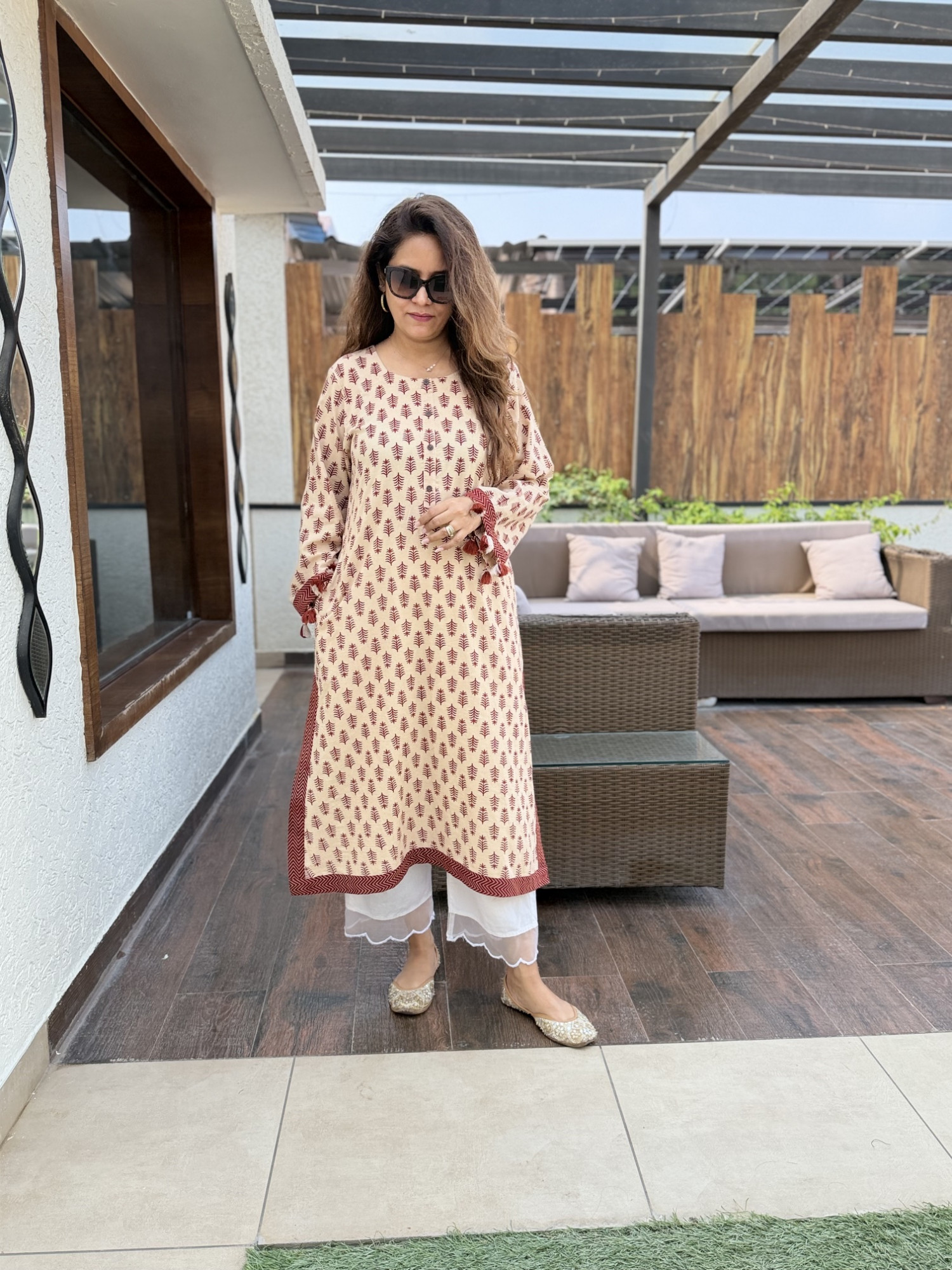 Nazakat Cotton Kurta