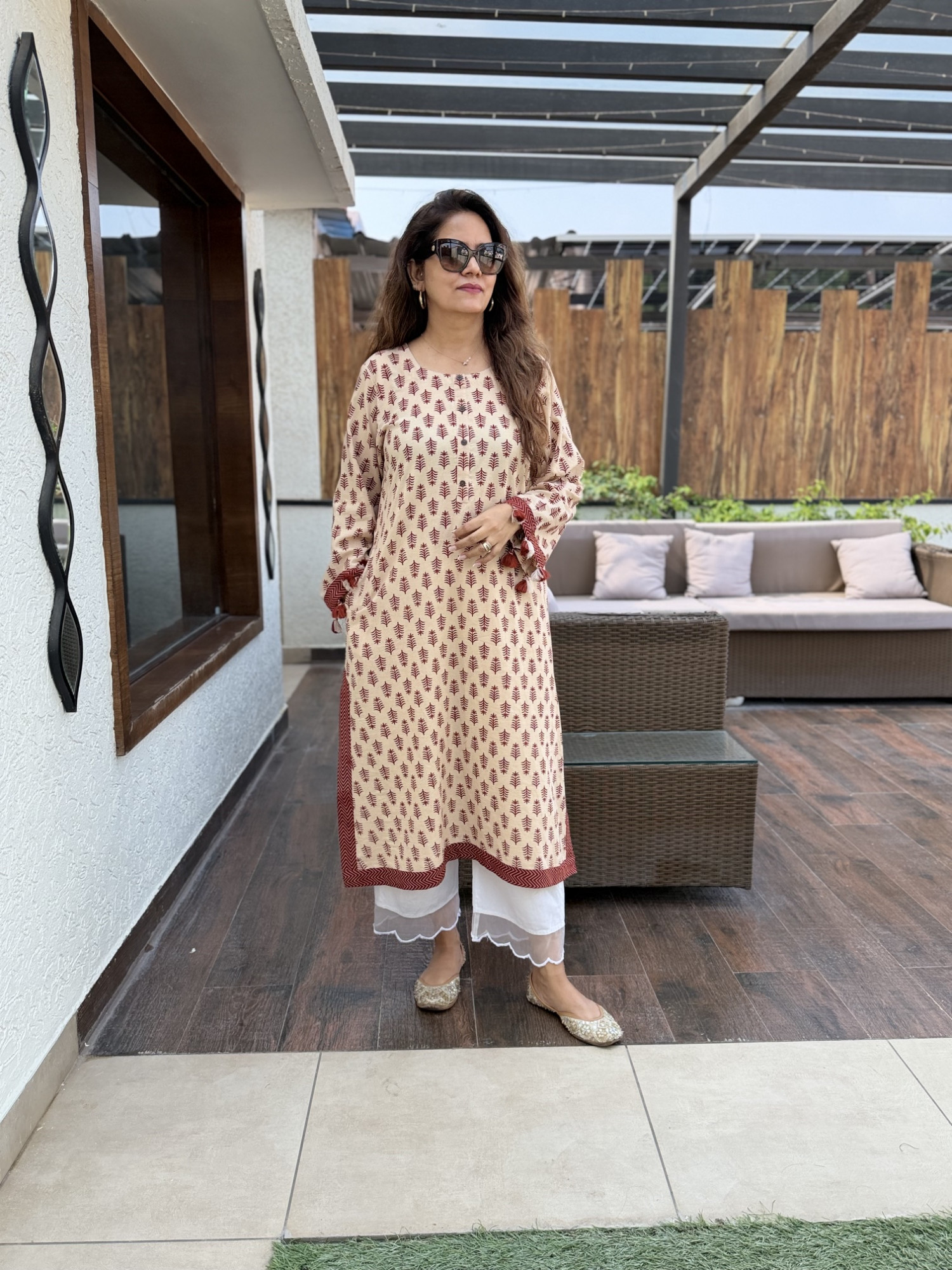 Nazakat Cotton Kurta