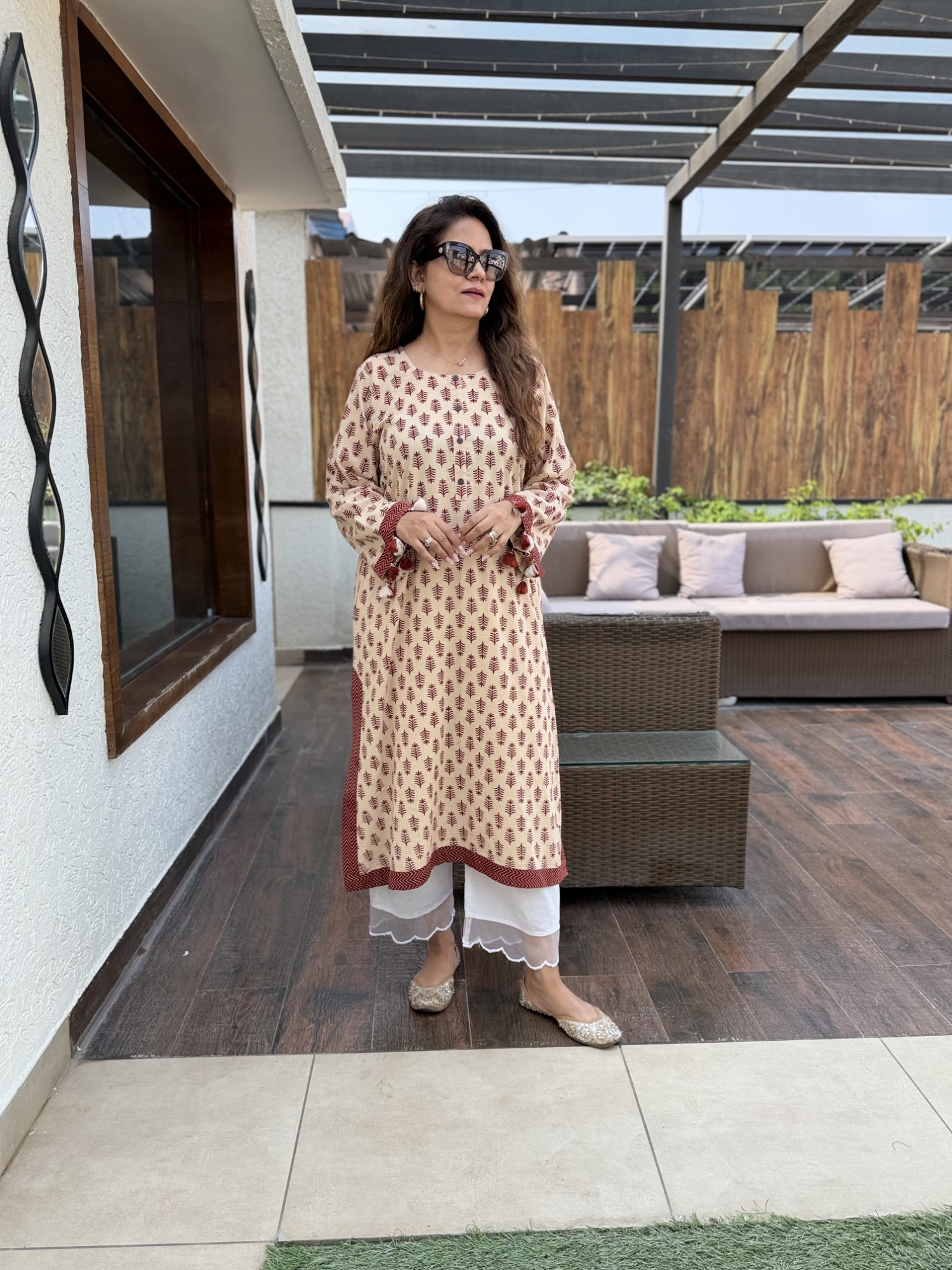 Nazakat Cotton Kurta