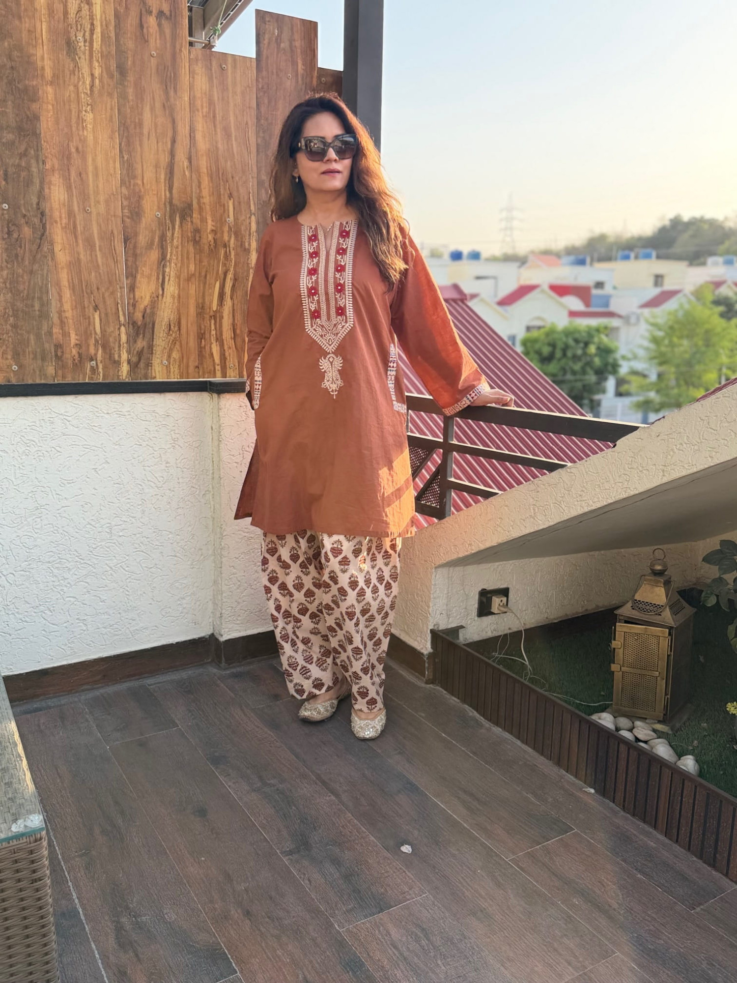 Purvi Embroidered Suit