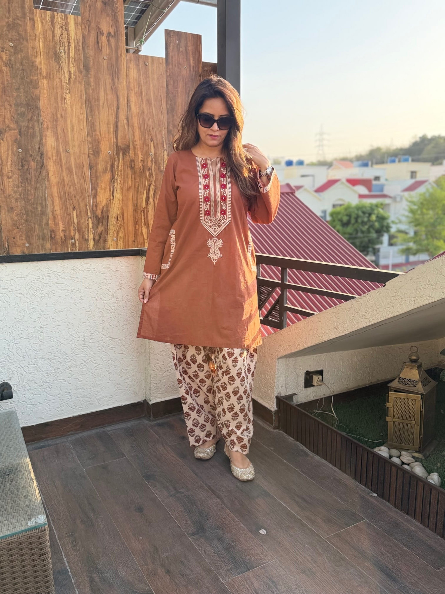 Purvi Embroidered Suit