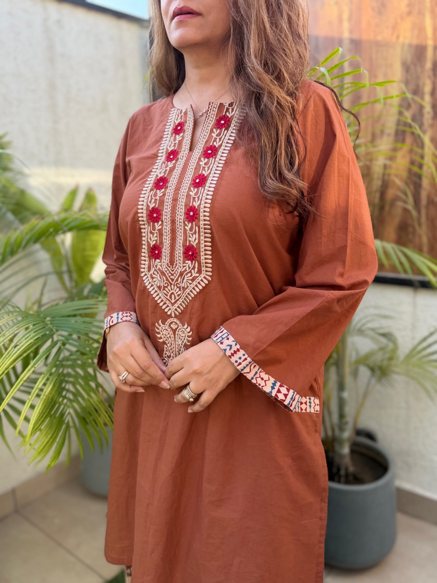 Purvi Embroidered Suit