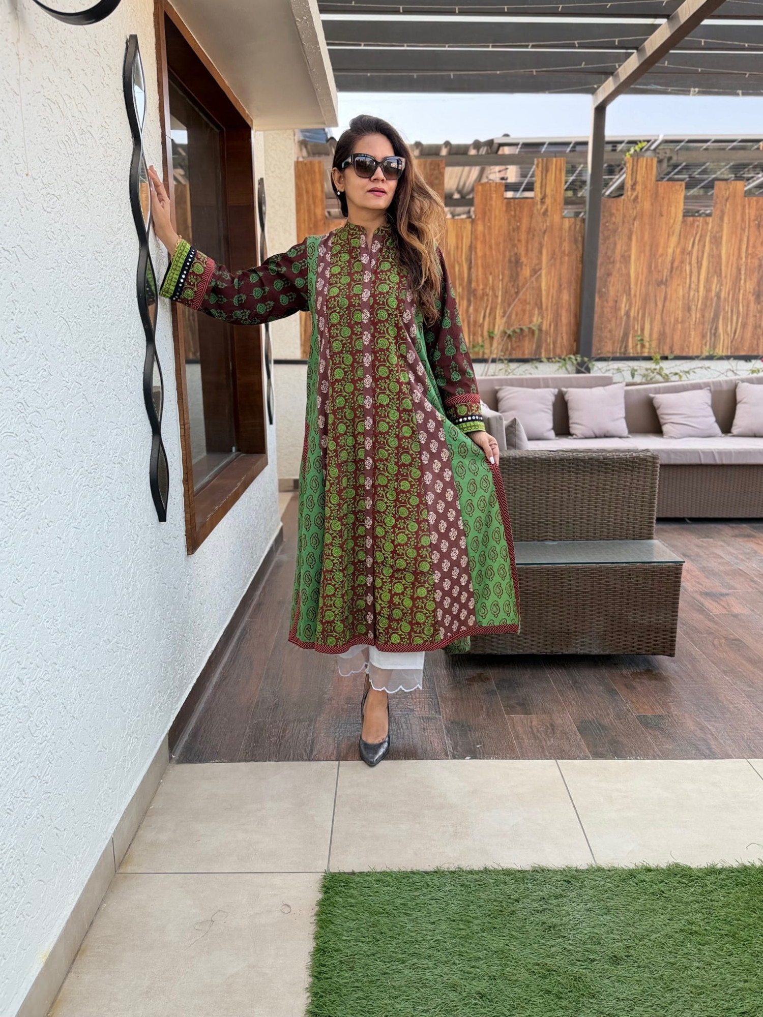 Sarin Cotton Anarkali