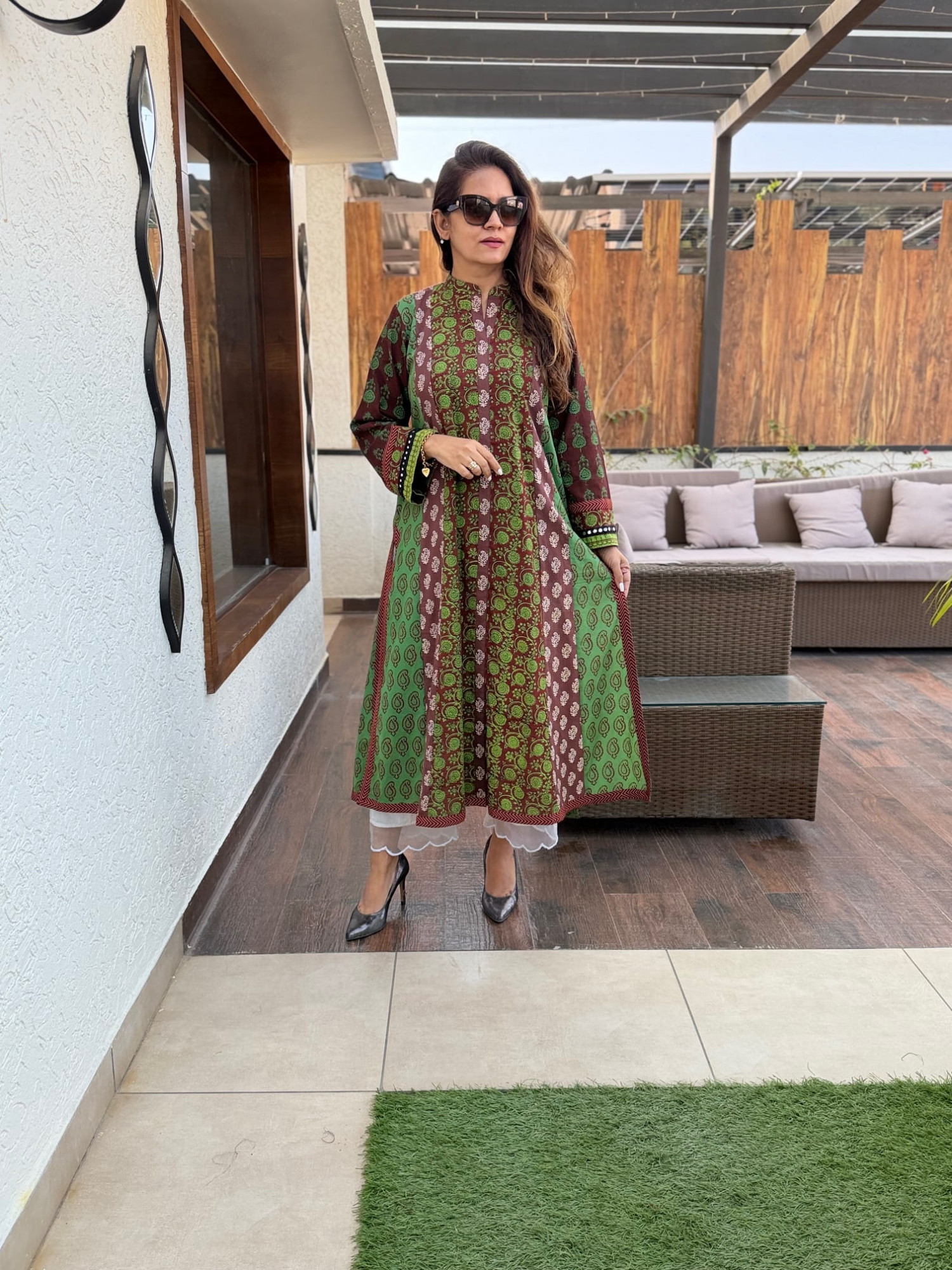 Sarin Cotton Anarkali