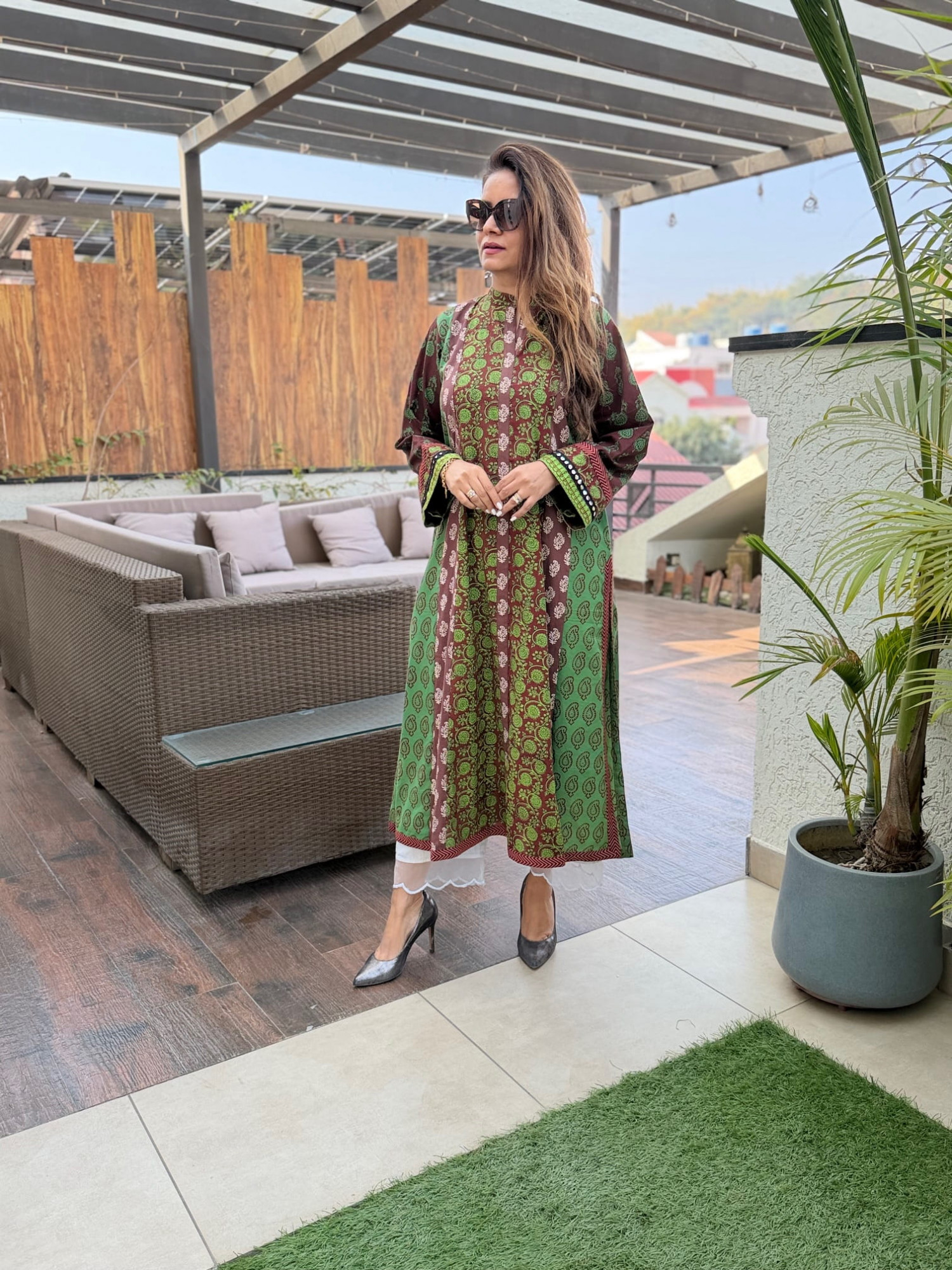 Sarin Cotton Anarkali