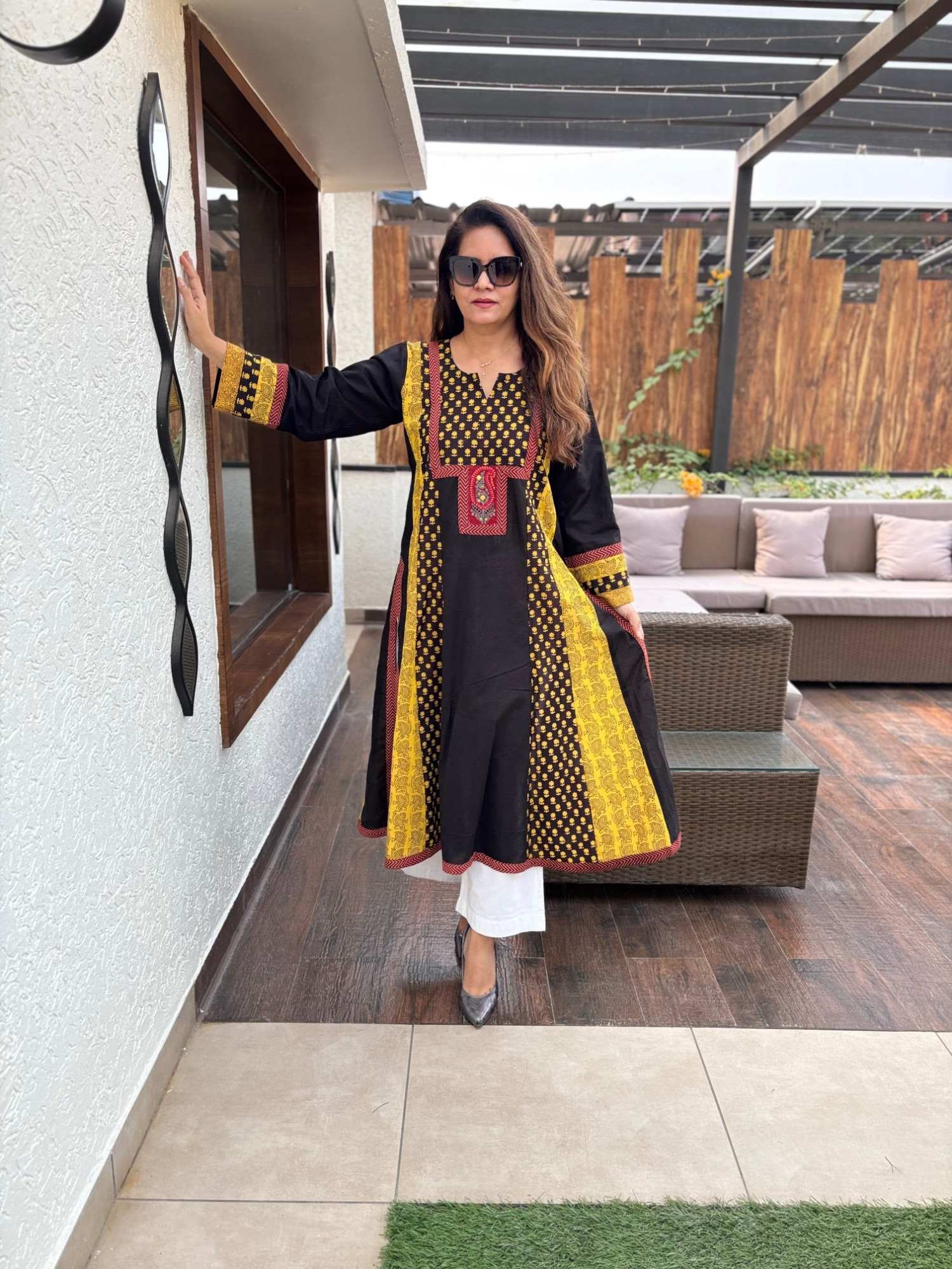 Amisha Cotton Anarkali