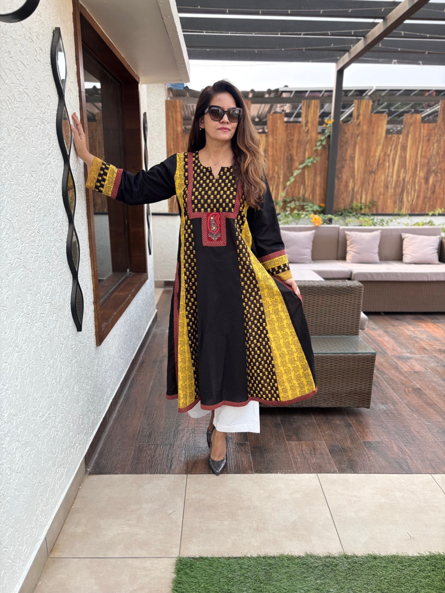 Amisha Cotton Anarkali
