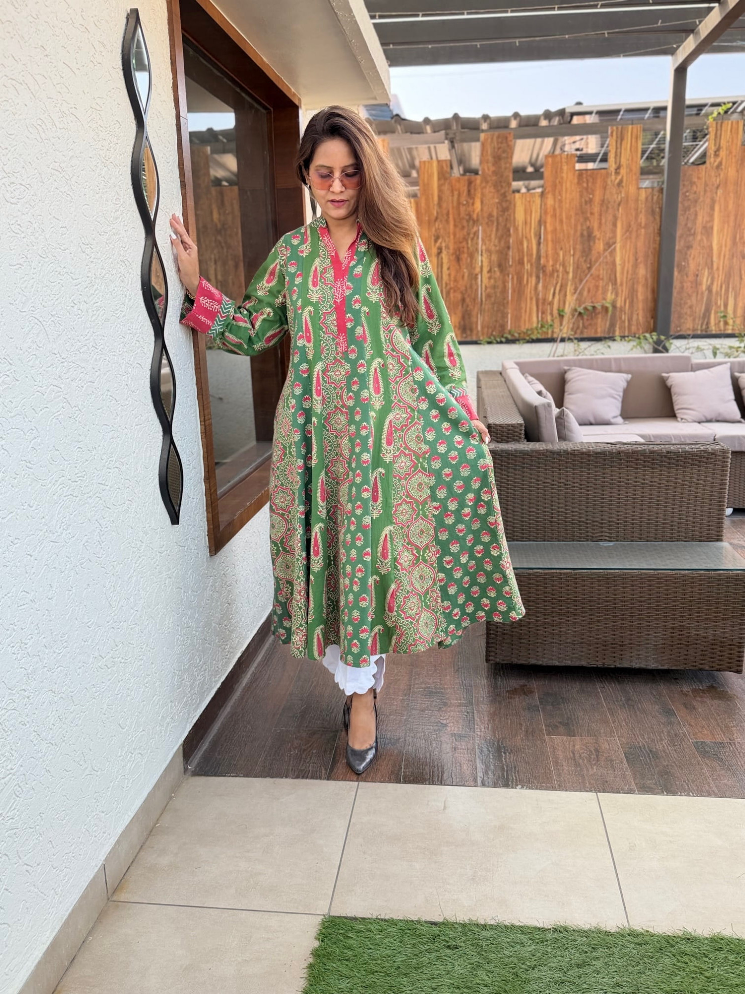 Siyara Cotton Anarkali