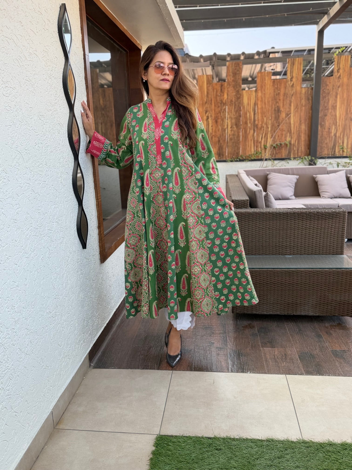 Siyara Cotton Anarkali