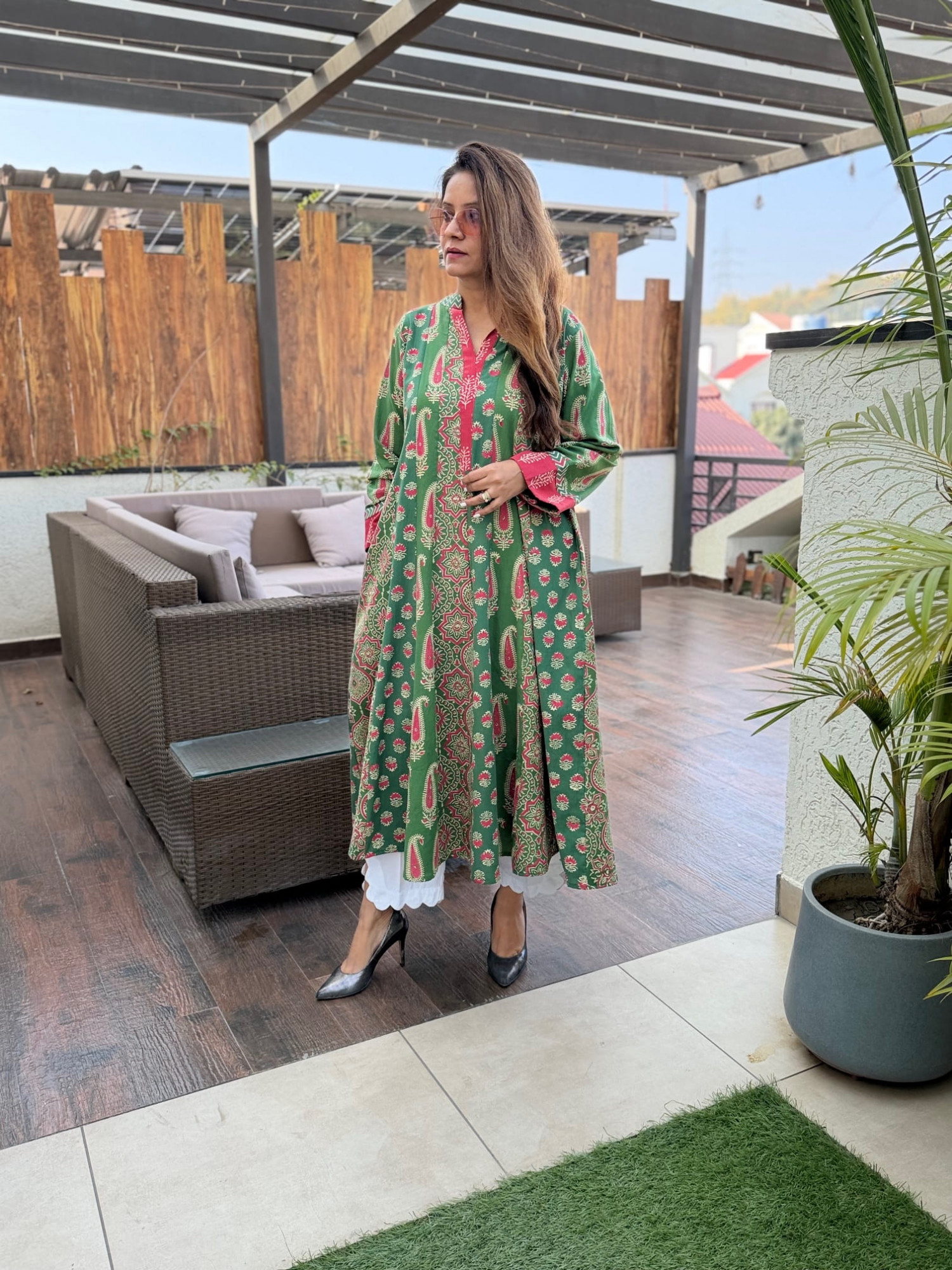 Siyara Cotton Anarkali