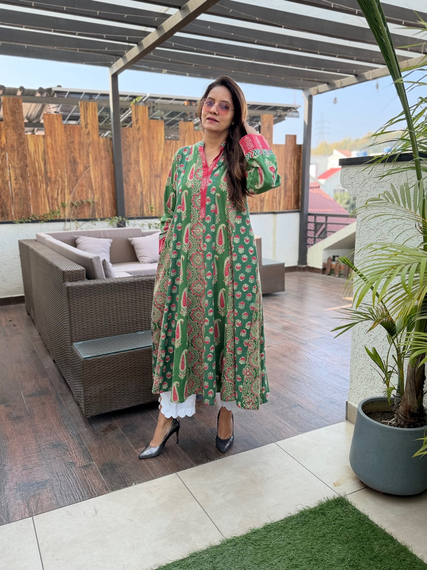 Siyara Cotton Anarkali