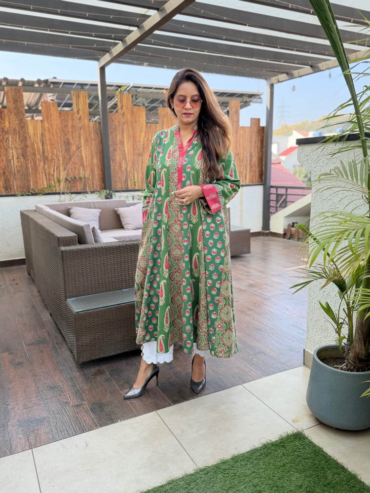 Image of Siyara Cotton Anarkali