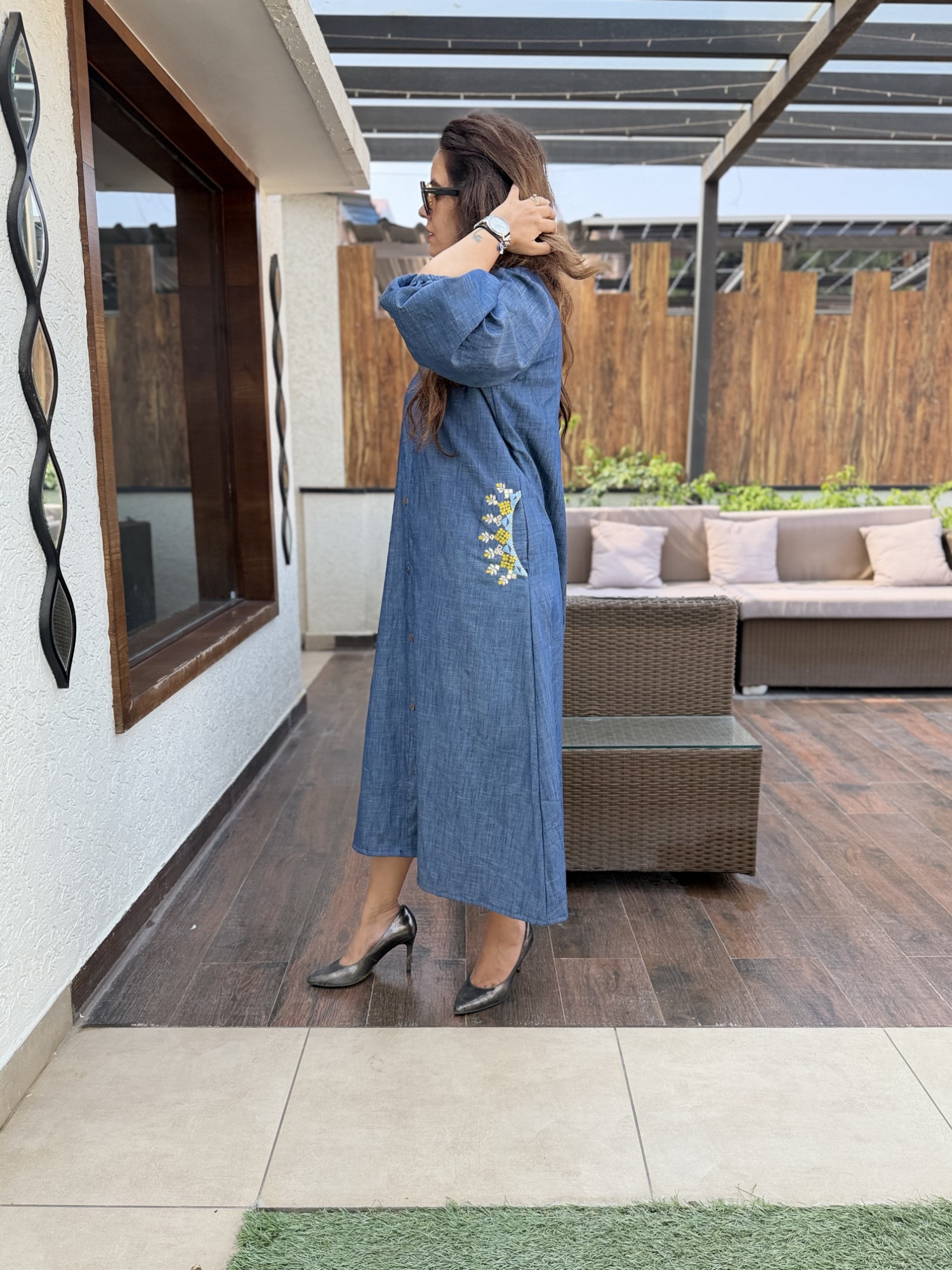 Ritika Embroidered Dress