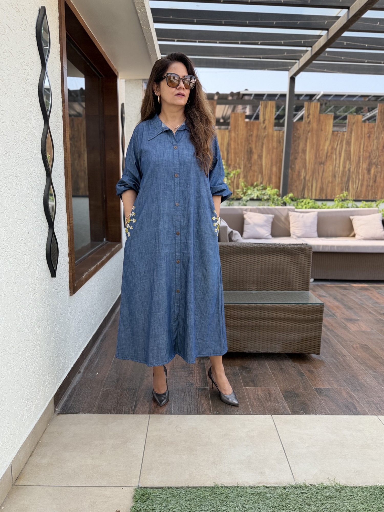 Ritika Embroidered Dress