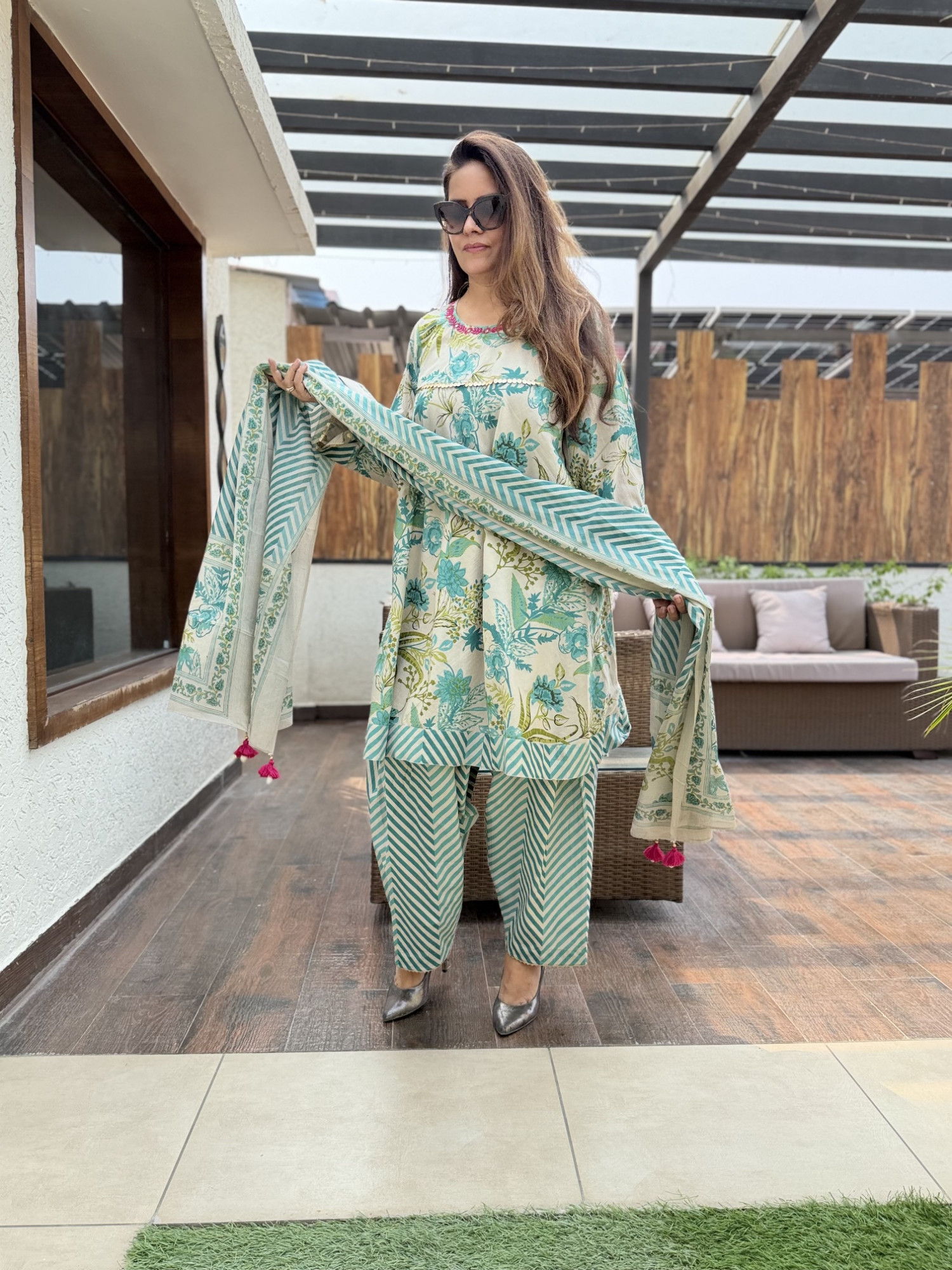 Ivory Meadow Suit