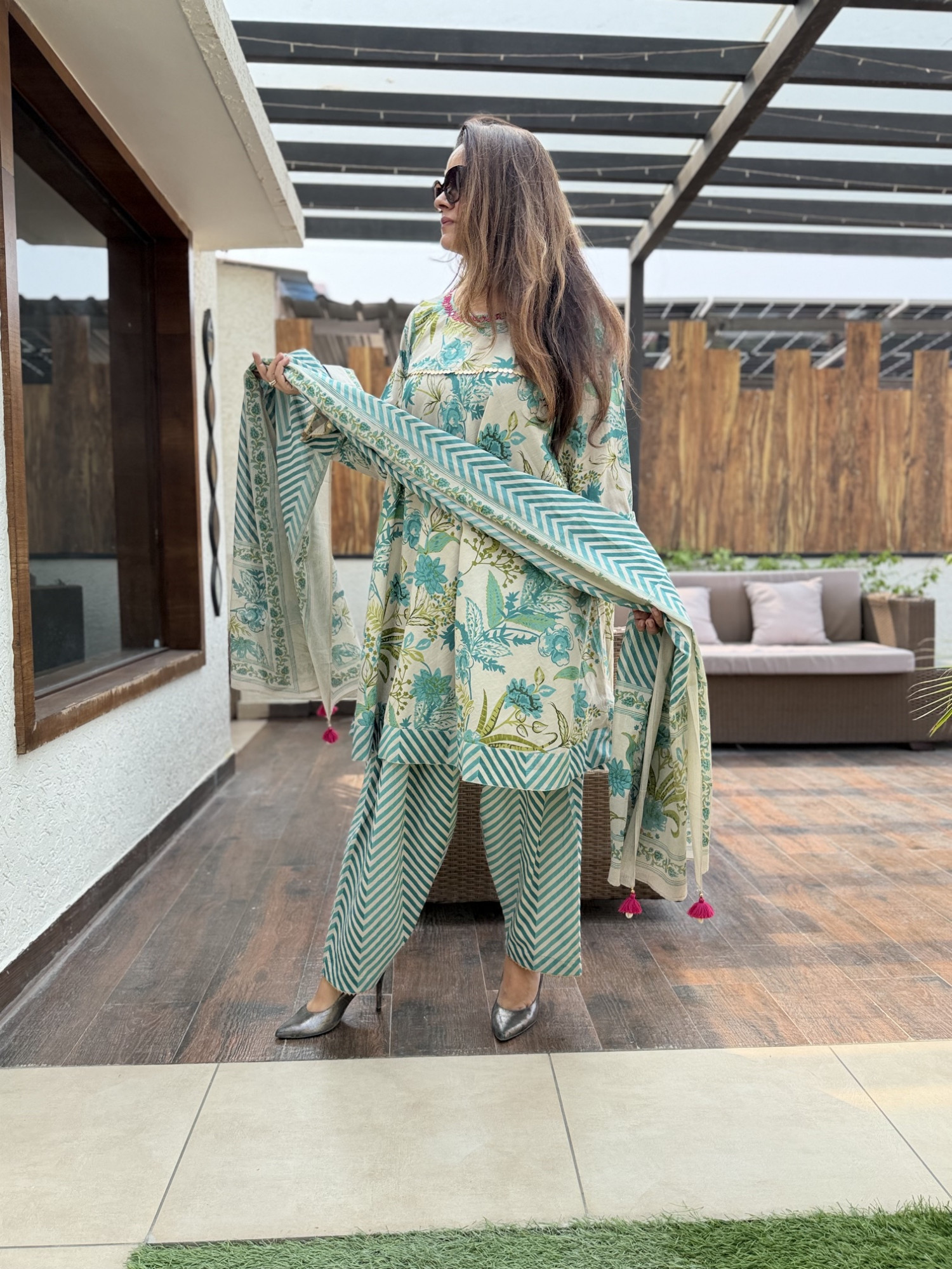 Ivory Meadow Suit
