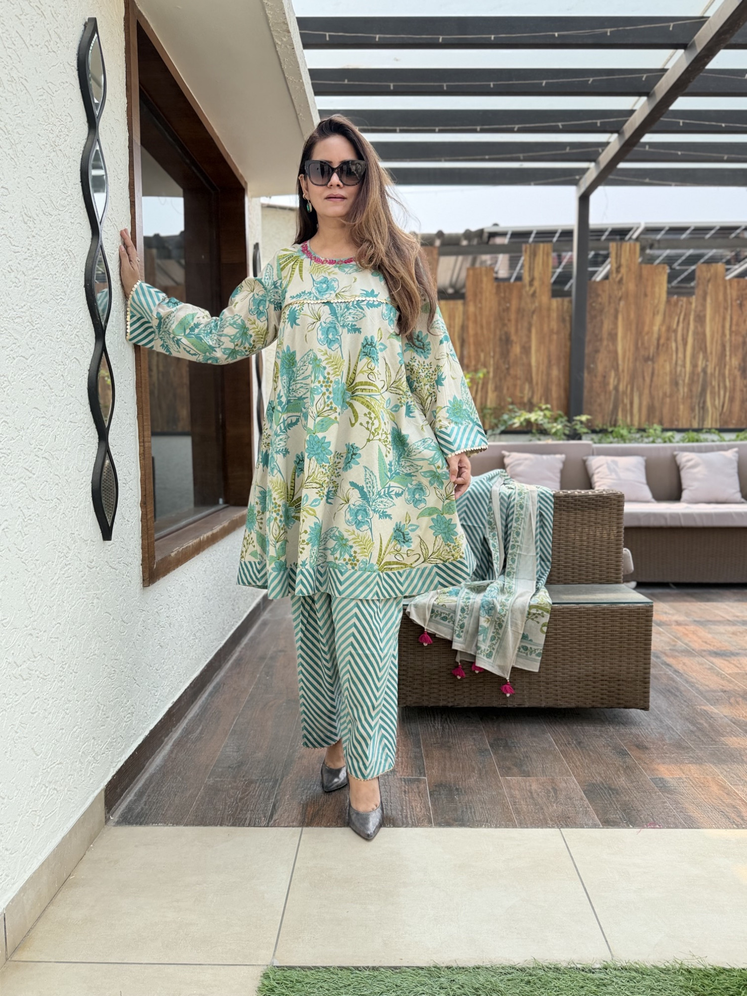 Ivory Meadow Suit