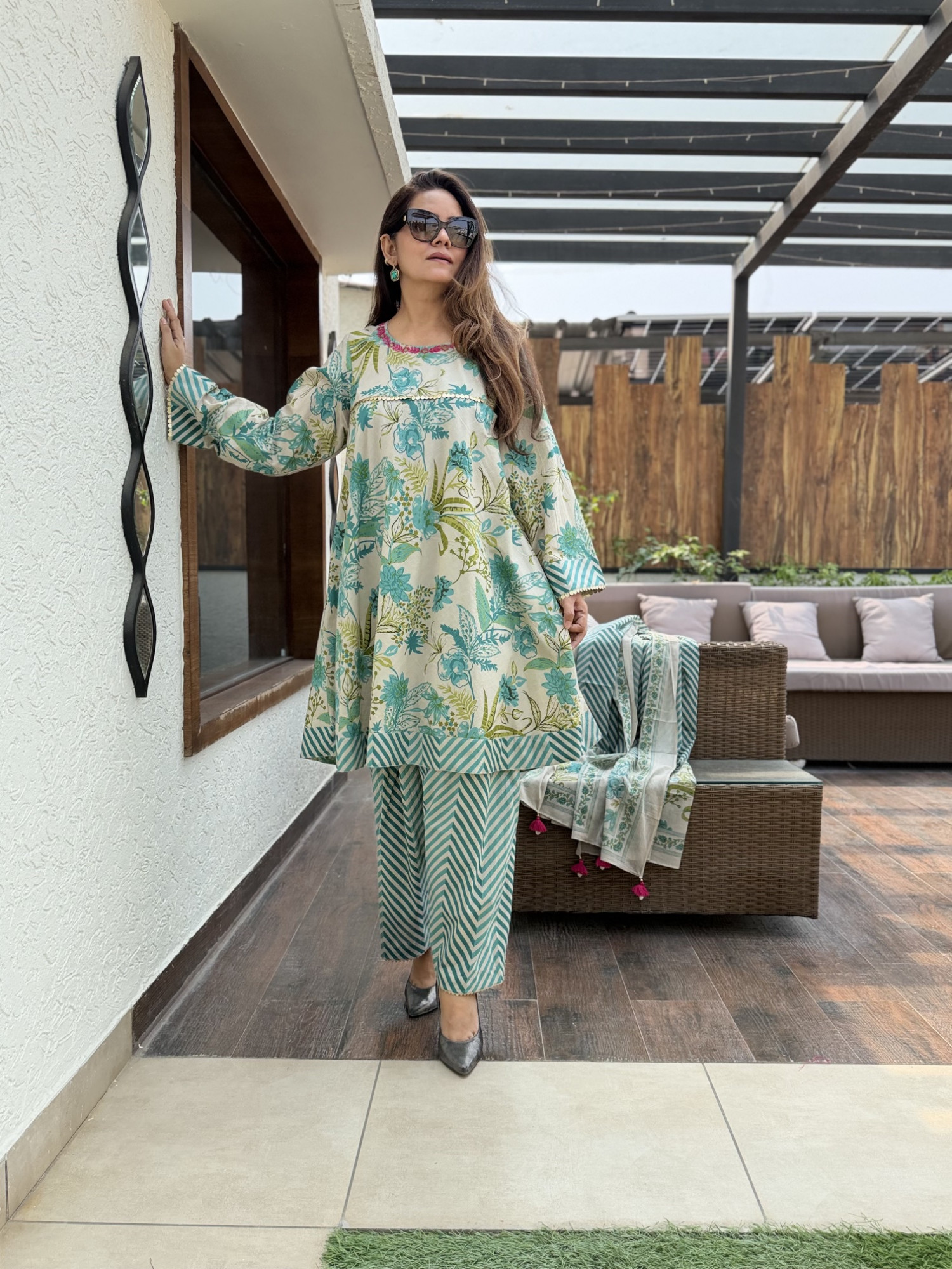 Ivory Meadow Suit
