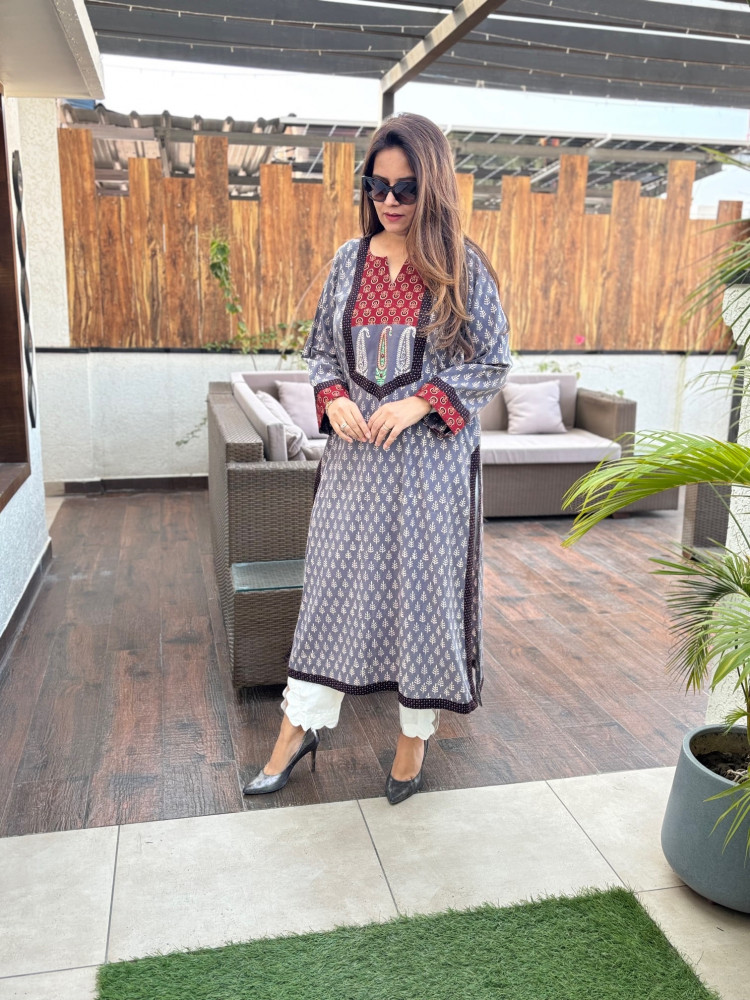 Image of Usha Cotton Kurta