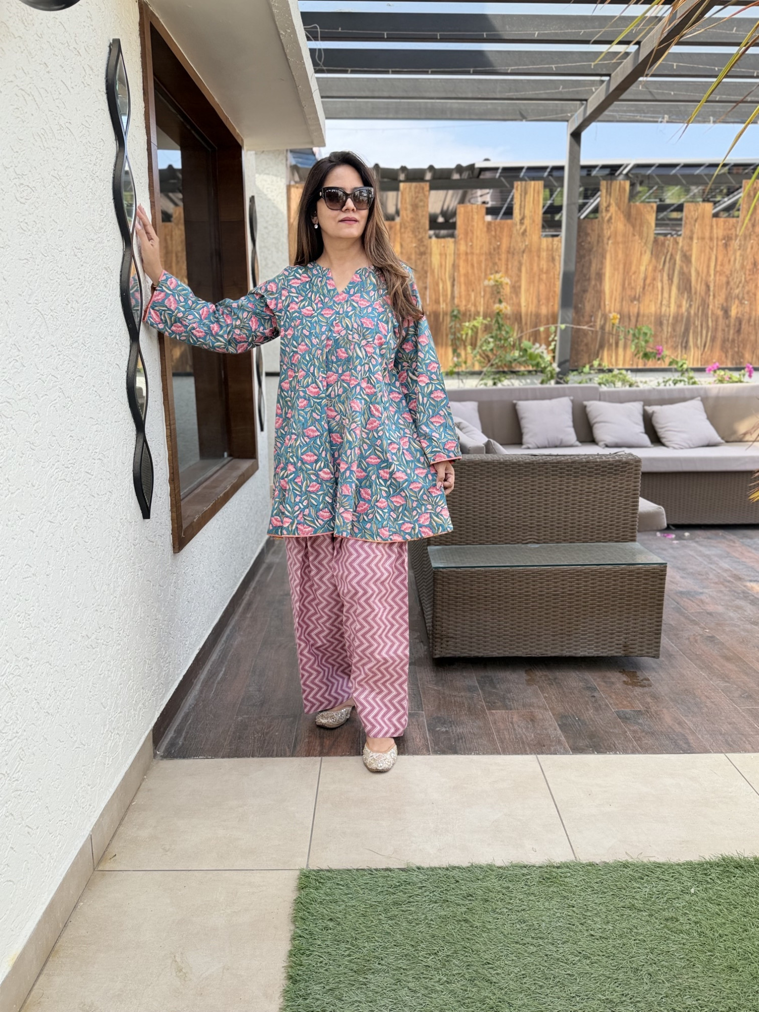 Shaily Cotton Suit