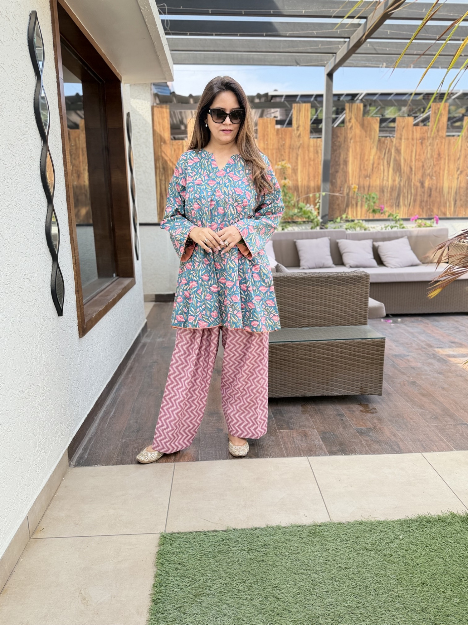 Shaily Cotton Suit