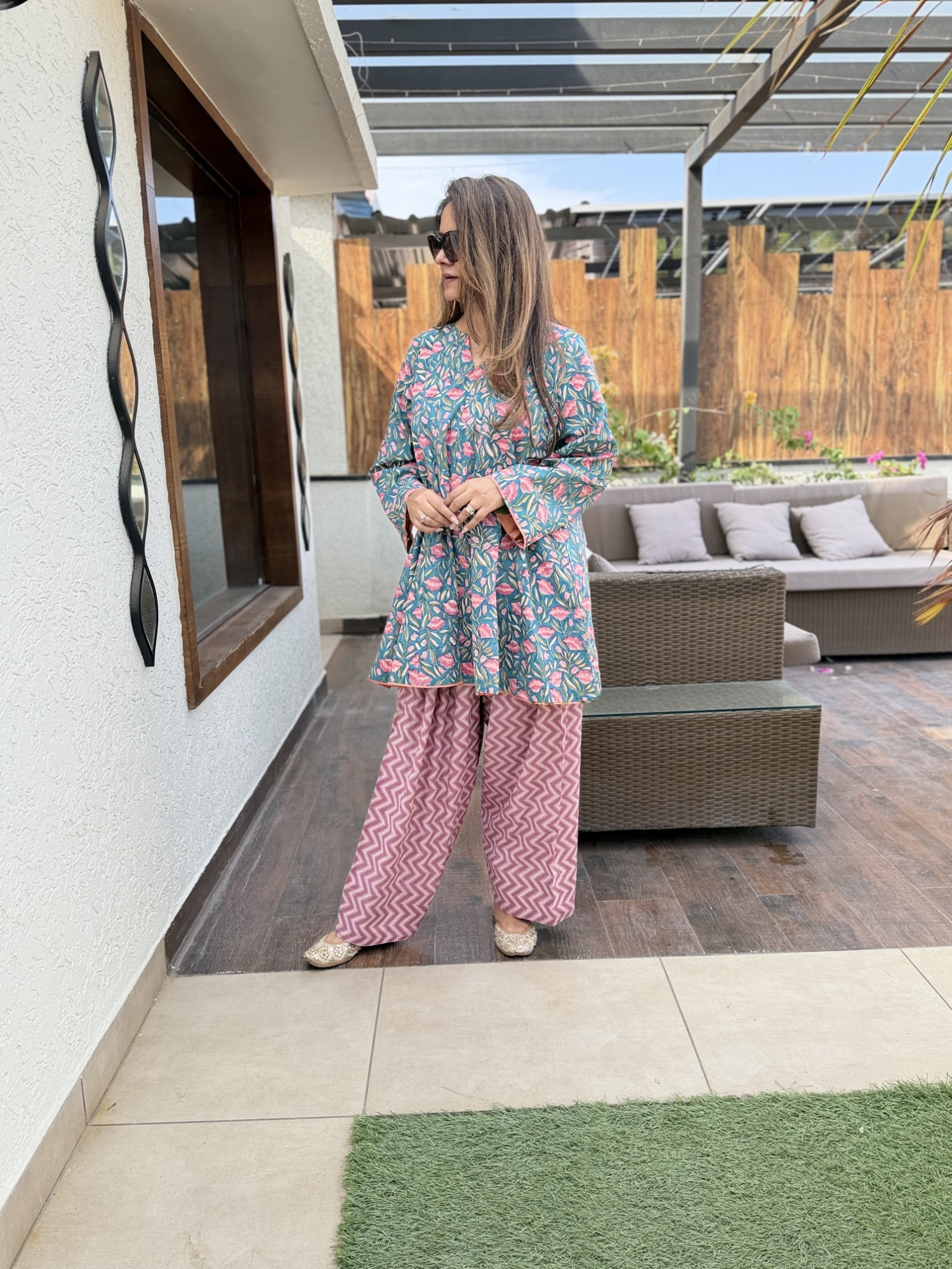 Shaily Cotton Suit