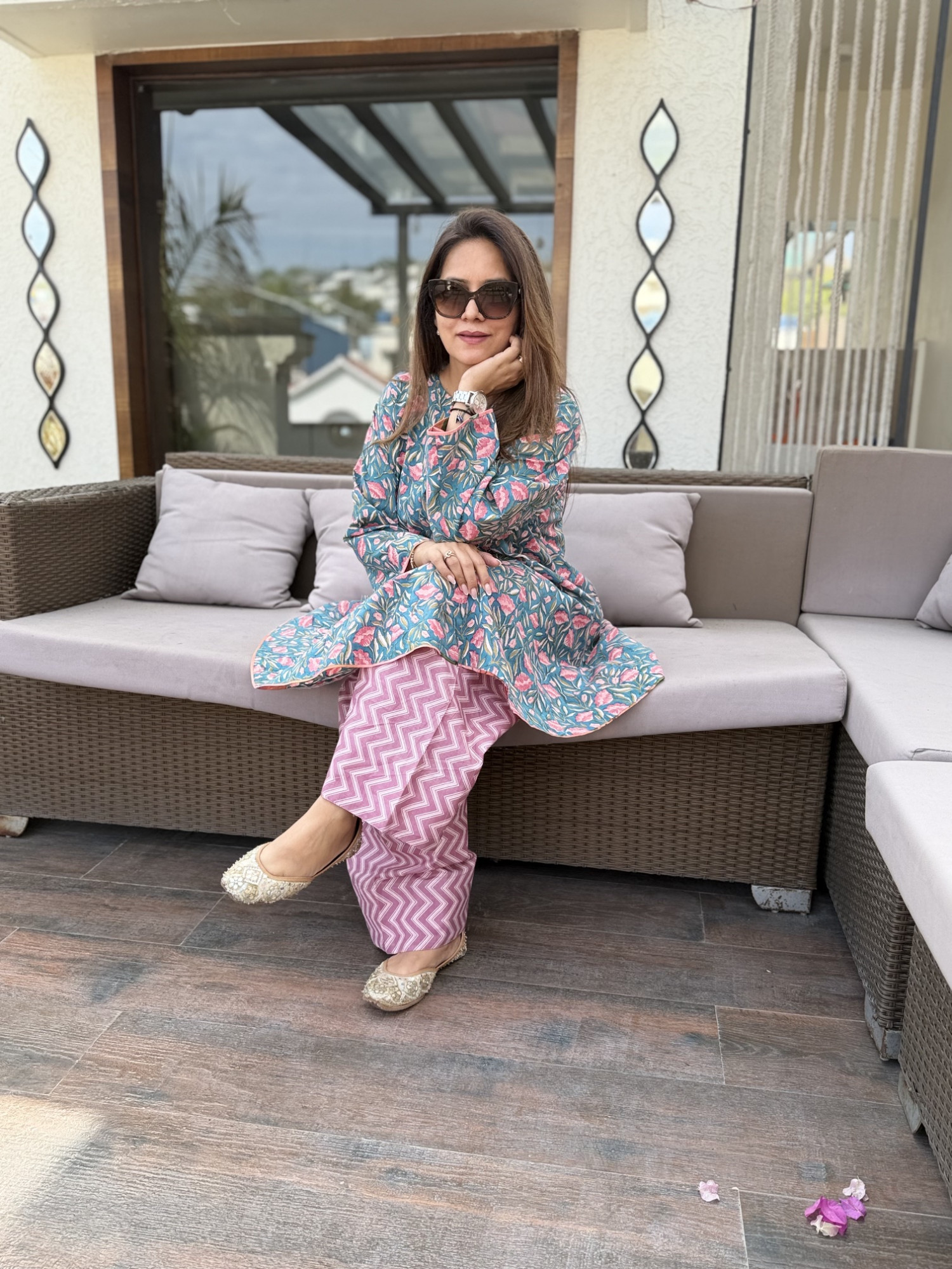 Shaily Cotton Suit