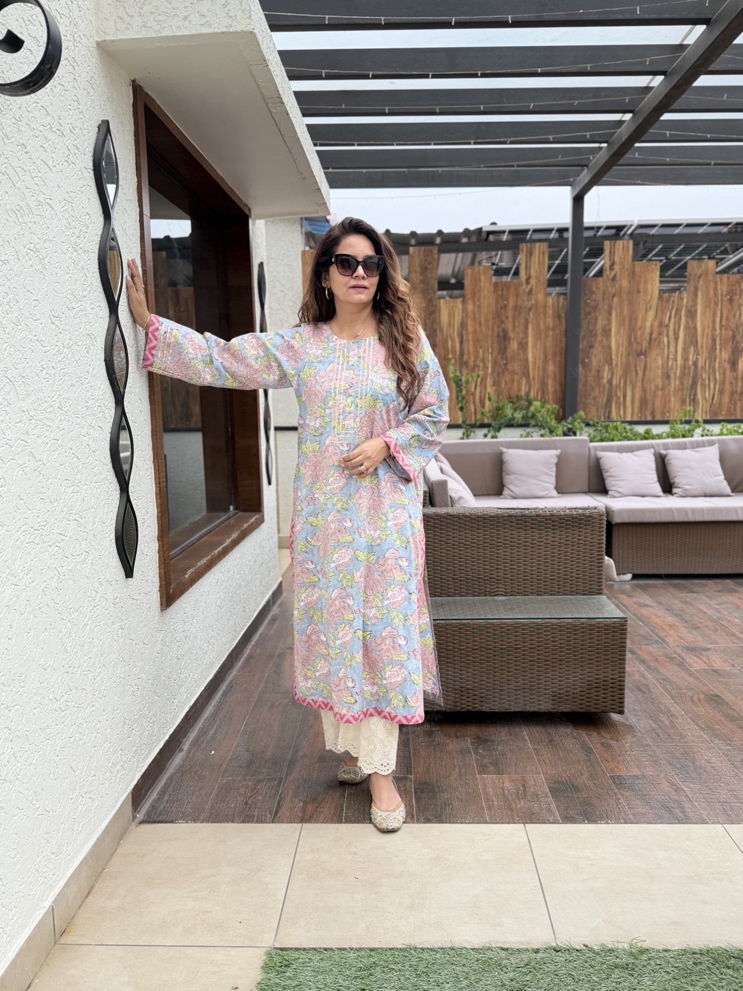 Gulnar Cotton Kurta