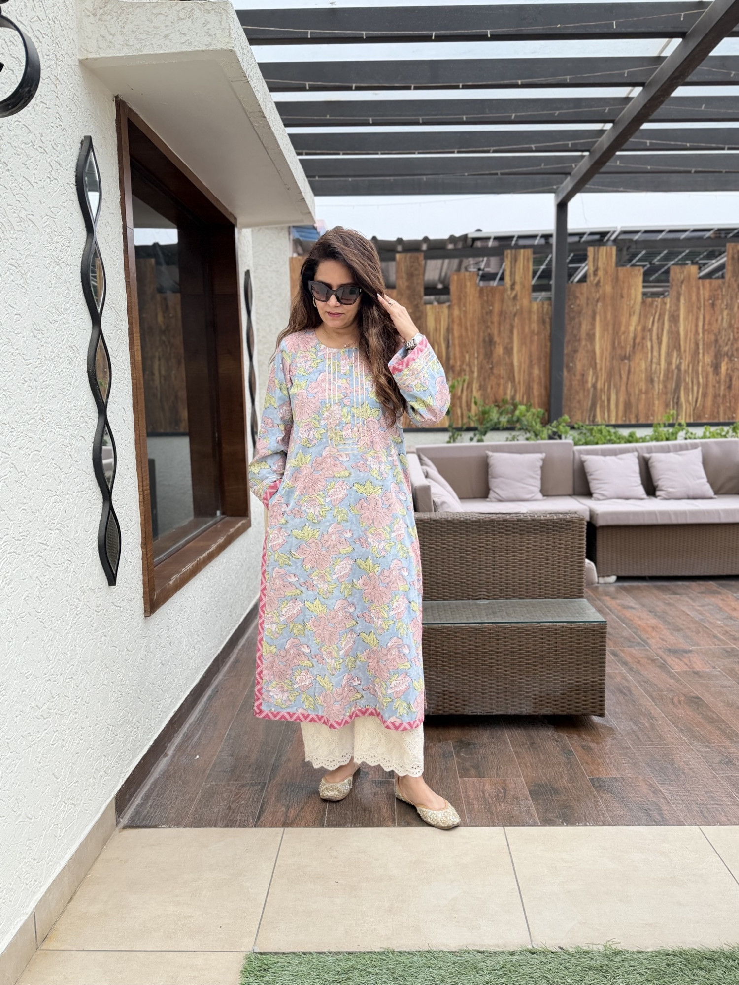 Gulnar Cotton Kurta