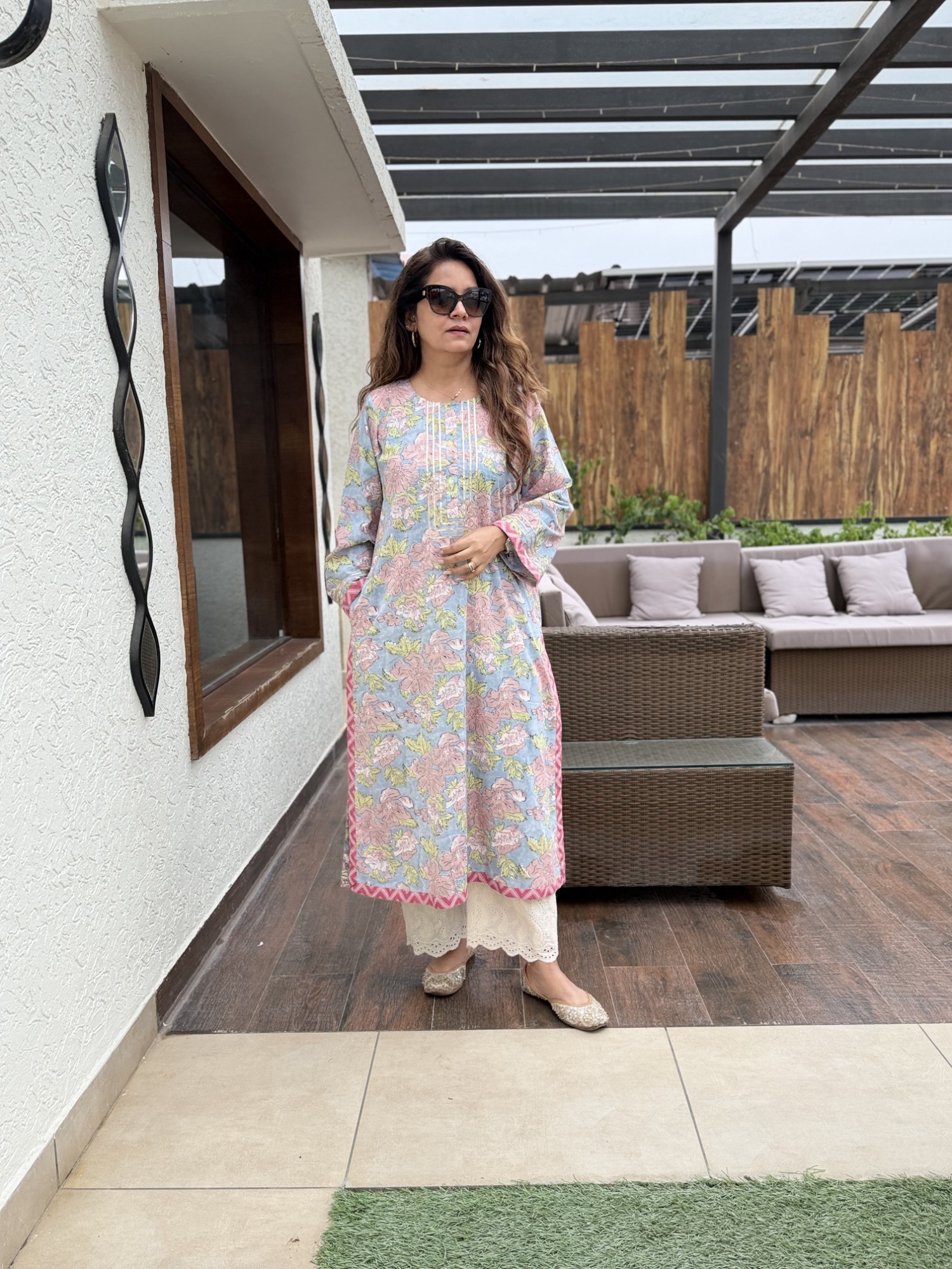 Gulnar Cotton Kurta